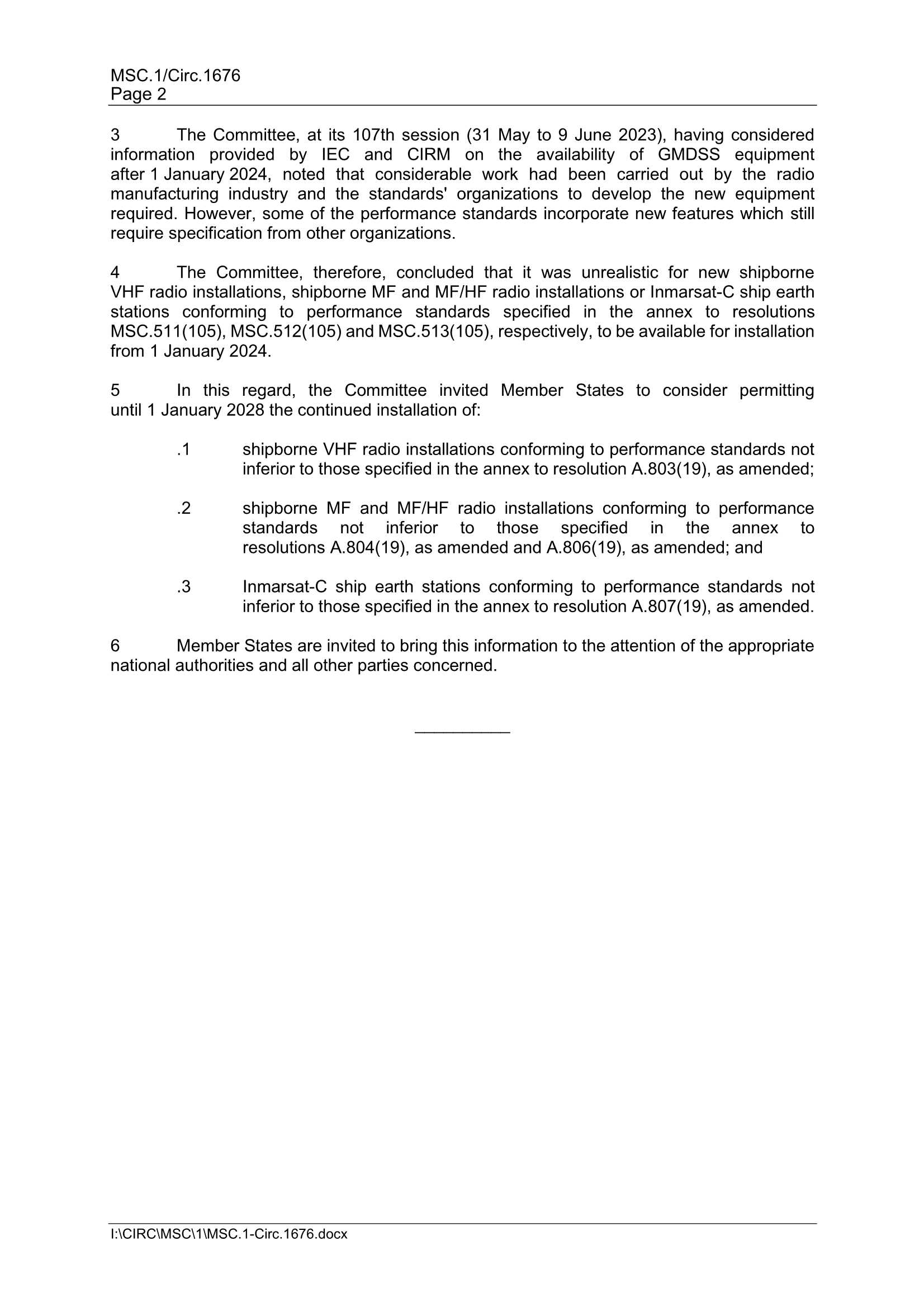 MSC.1-Circ.1676 - Delays Affecting The Availability Of New Gmdss Equipment CompliantWith The Revised Perform... _2.Jpeg