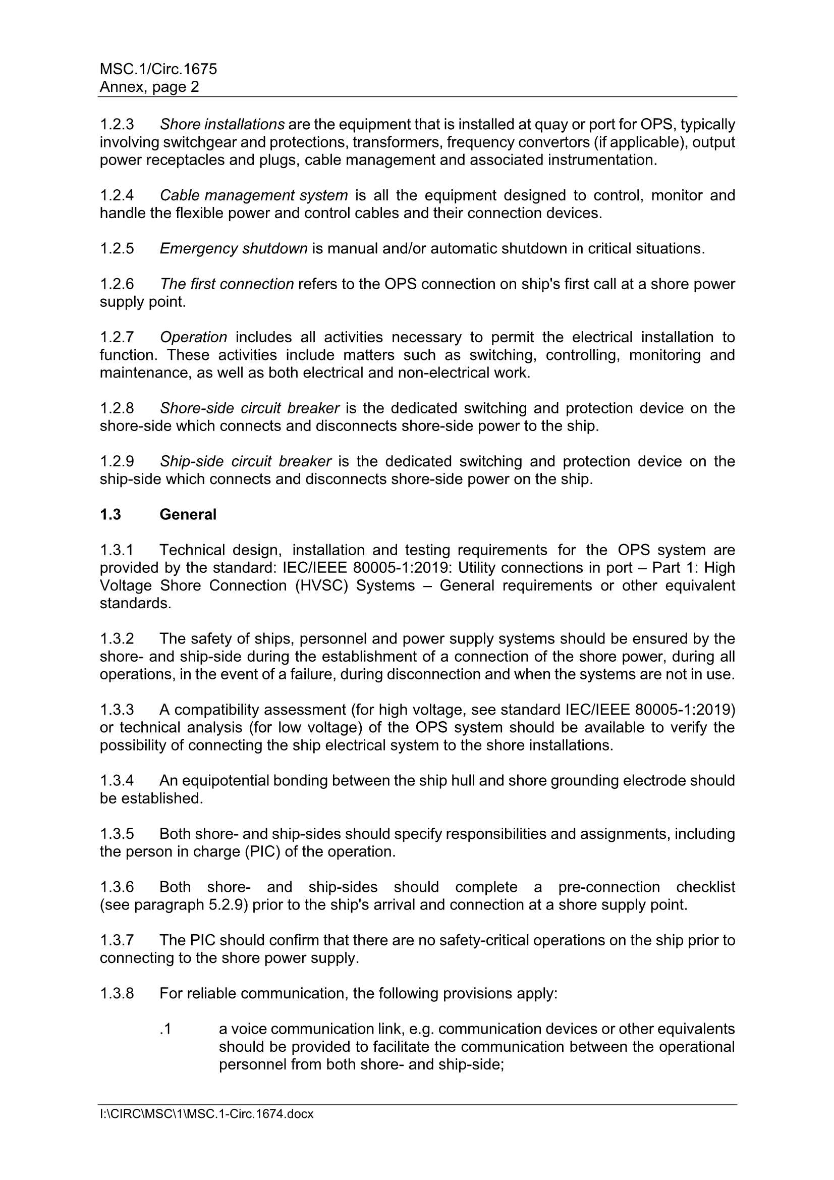 MSC.1-Circ.1675 - Interim Guidelines On Safe Operation Of Onshore Power Supply (Ops)Service In Port For Ship... _4.Jpeg