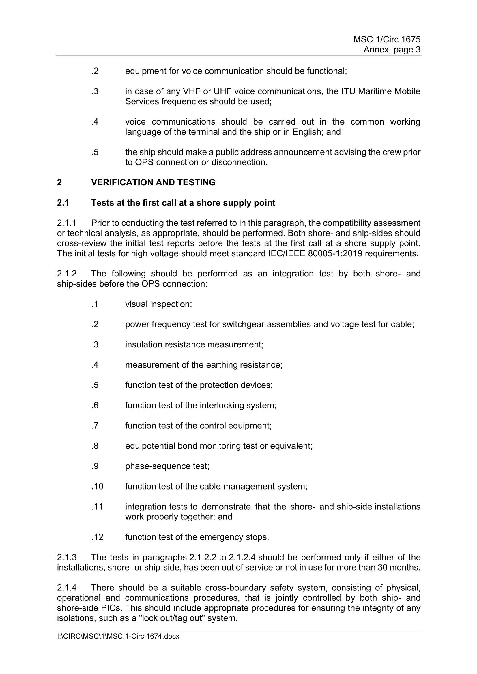 MSC.1-Circ.1675 - Interim Guidelines On Safe Operation Of Onshore Power Supply (Ops)Service In Port For Ship... _5.Jpeg