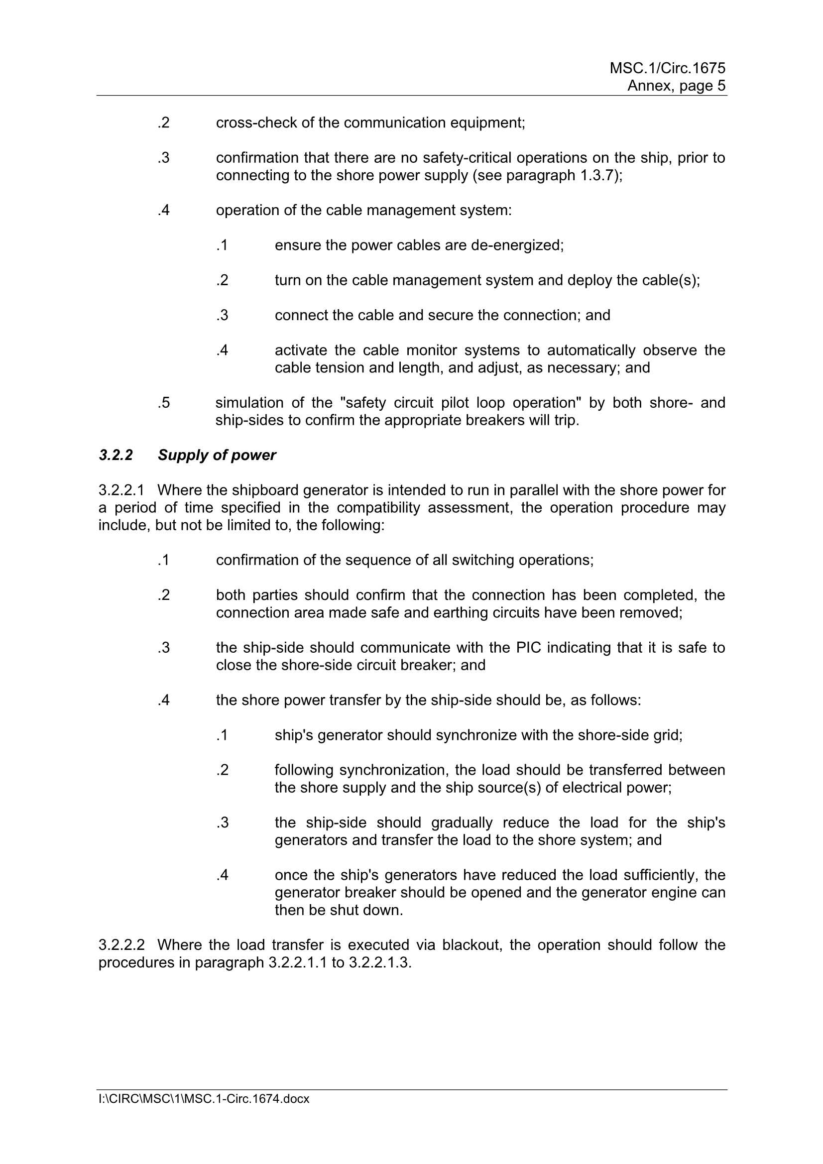 MSC.1-Circ.1675 - Interim Guidelines On Safe Operation Of Onshore Power Supply (Ops)Service In Port For Ship... _7.Jpeg