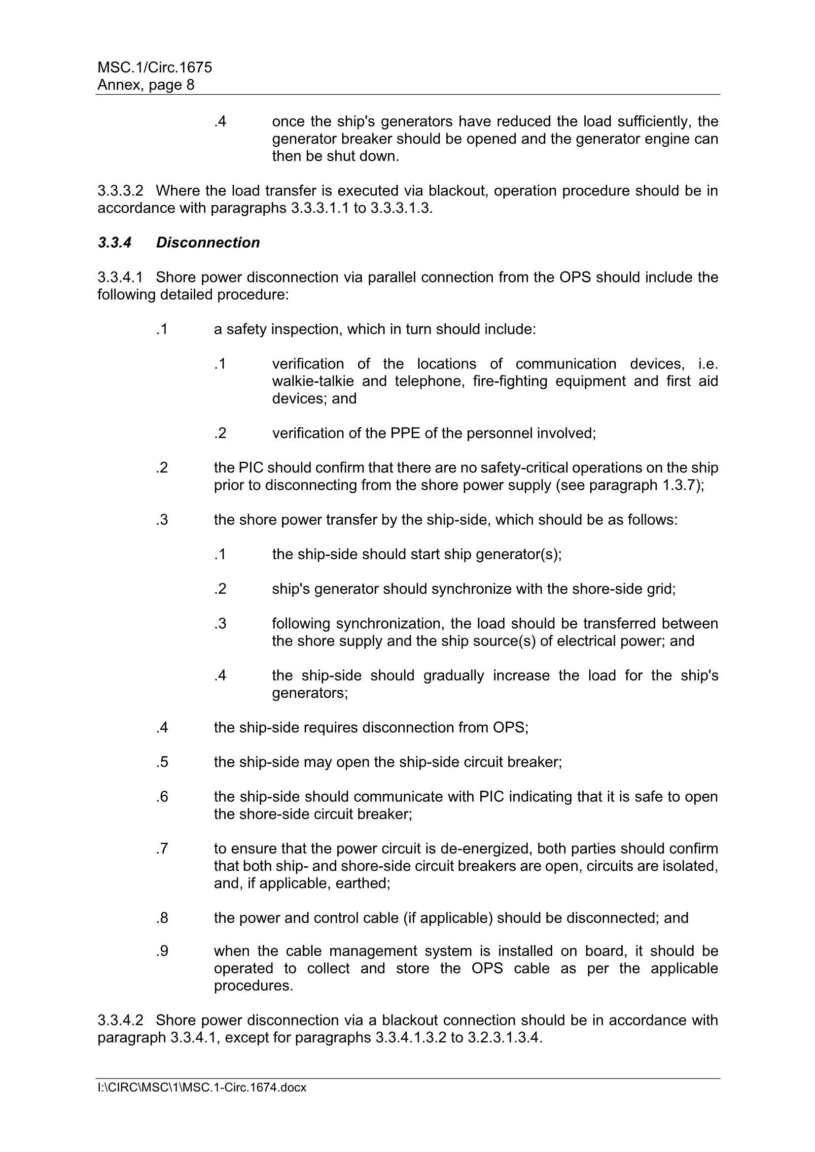 MSC.1-Circ.1675 - Interim Guidelines On Safe Operation Of Onshore Power Supply (Ops)Service In Port For Ship... _10.Jpeg