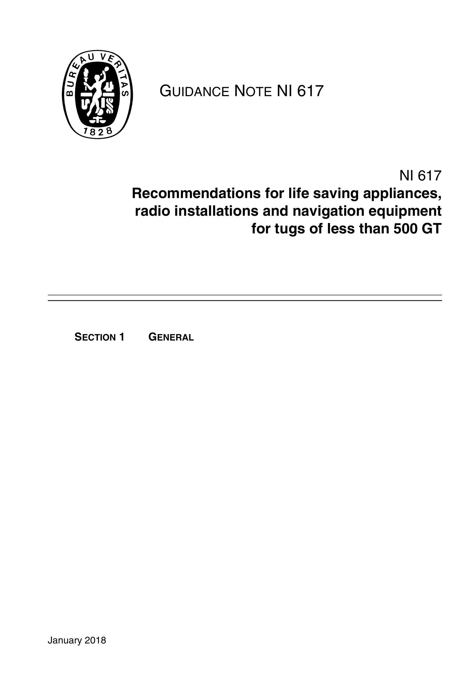 NI617 Recommendations for life-saving appliances, radio installations and navigation equipment for tugs of less than 500 GT_3.Png
