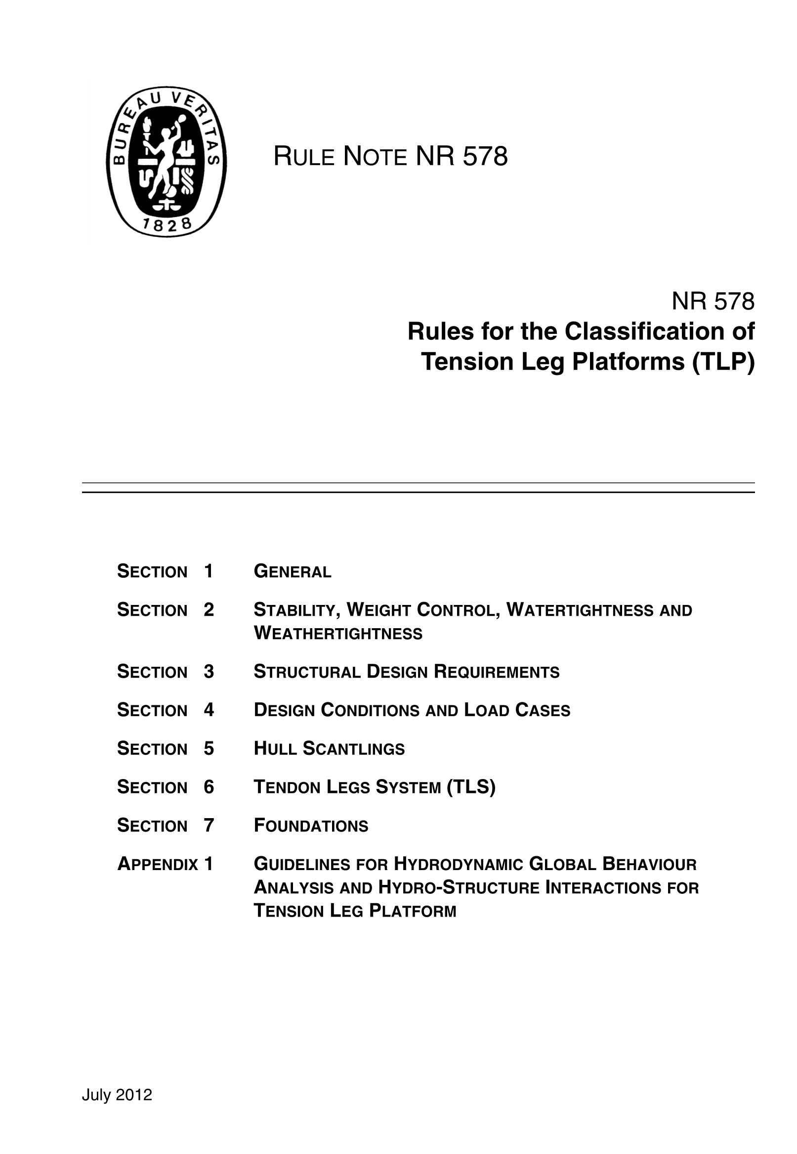 NR578 Rules for the classification of tension leg platforms (_3.Png