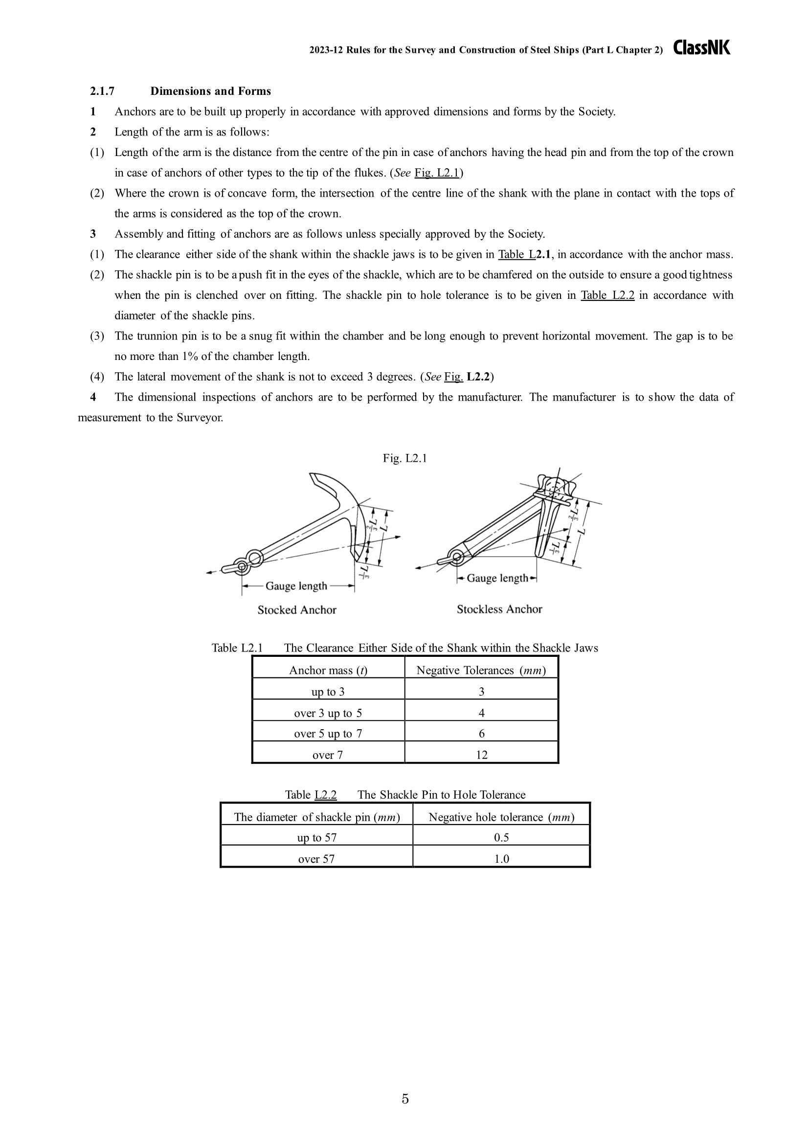 Rules & Guidance for the Survey and Construction of Steel Ships-Part L Equipment 2024 钢质船舶检验和建造规则 & 指南-Part _5.Png