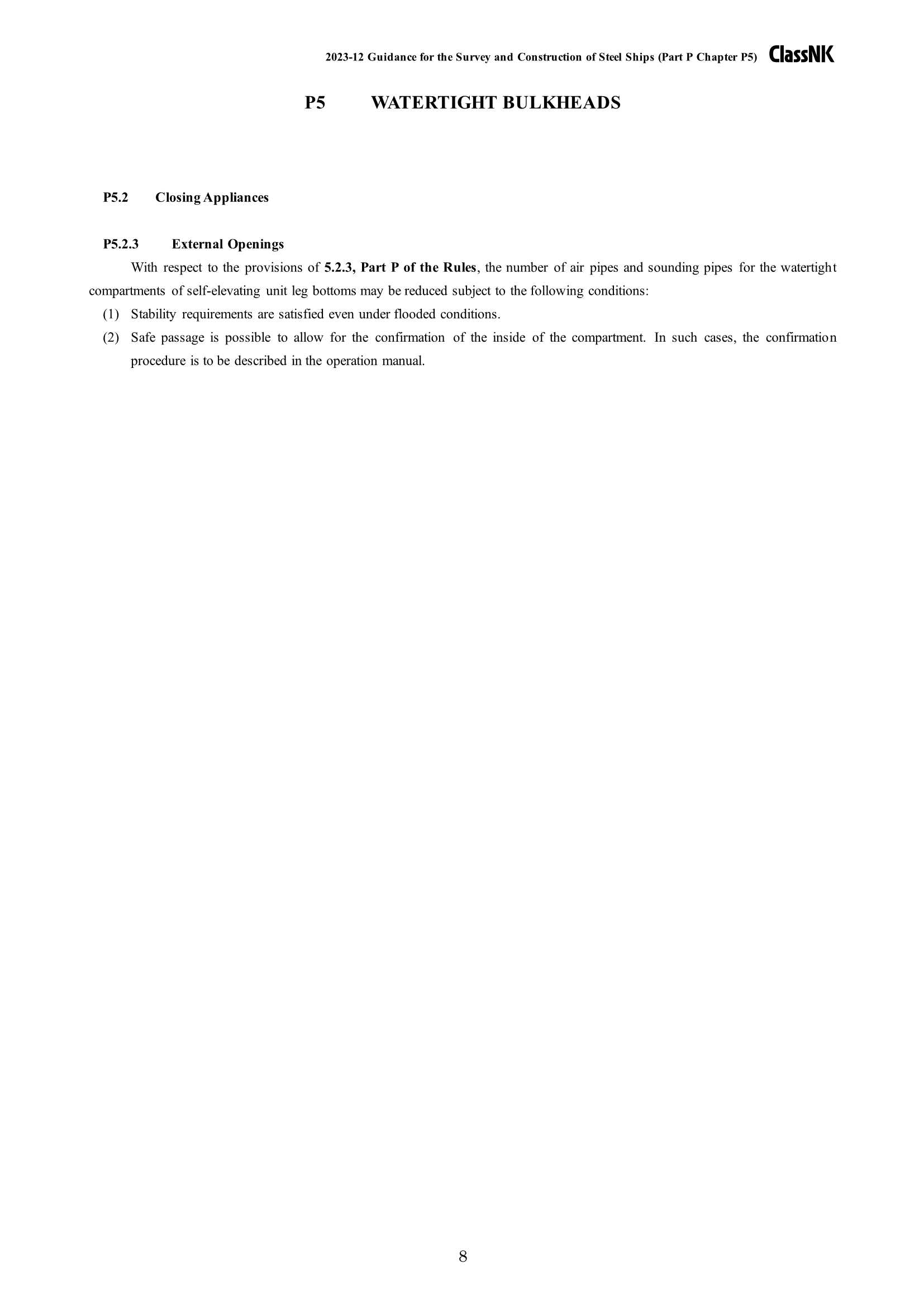 Rules & Guidance for the Survey and Construction of Steel Ships-Part P Mobile Offshore Drilling Units and Special Purpose Barges 2024 钢质船舶检验和建造规则 & 指南-Part P：移动式海上钻井平台和_133.Png