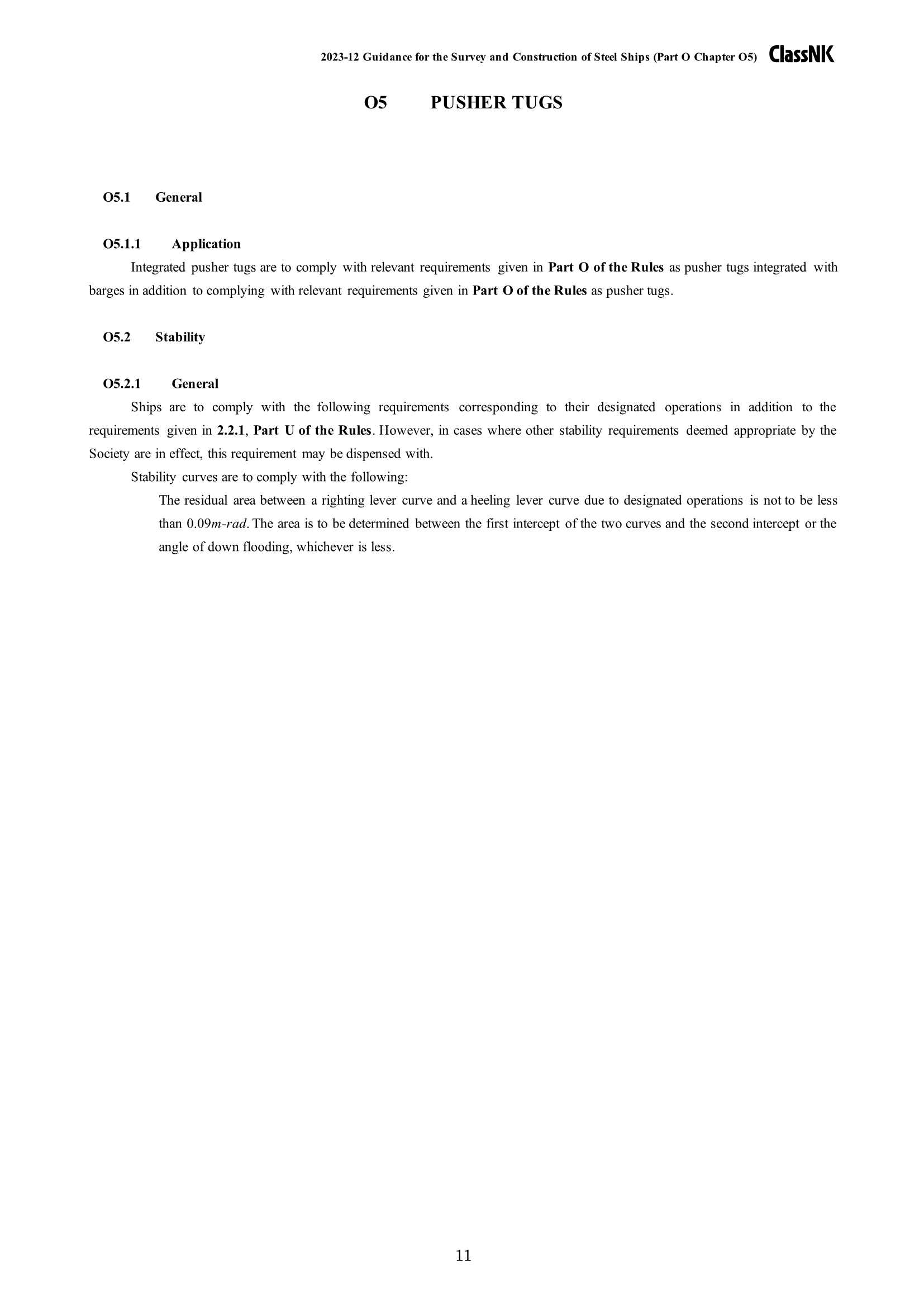 Rules & Guidance for the Survey and Construction of Steel Ships-Part O Work-Ships 2024 钢质船舶检验和建造规则 & 指南-Part O_60.Png