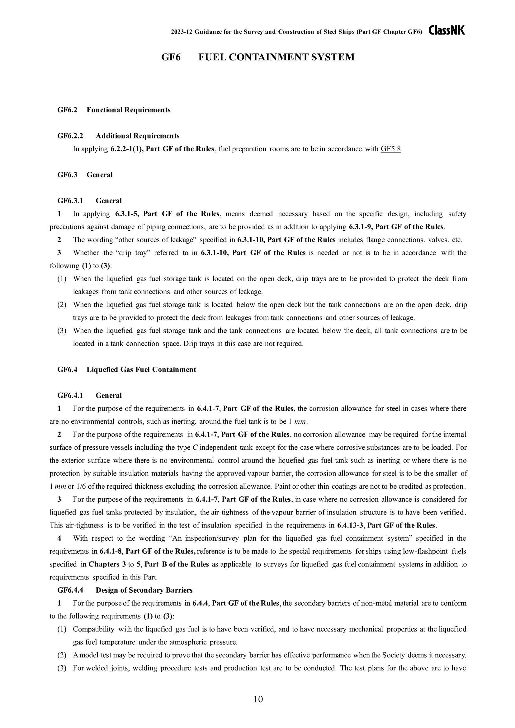Rules & Guidance for the Survey and Construction of Steel Ships-Part GF Ships Using Low-Flashpoint Fuels 2024 钢质船舶检验和建造规则 & 指南-Part GF：低闪点_127.Png