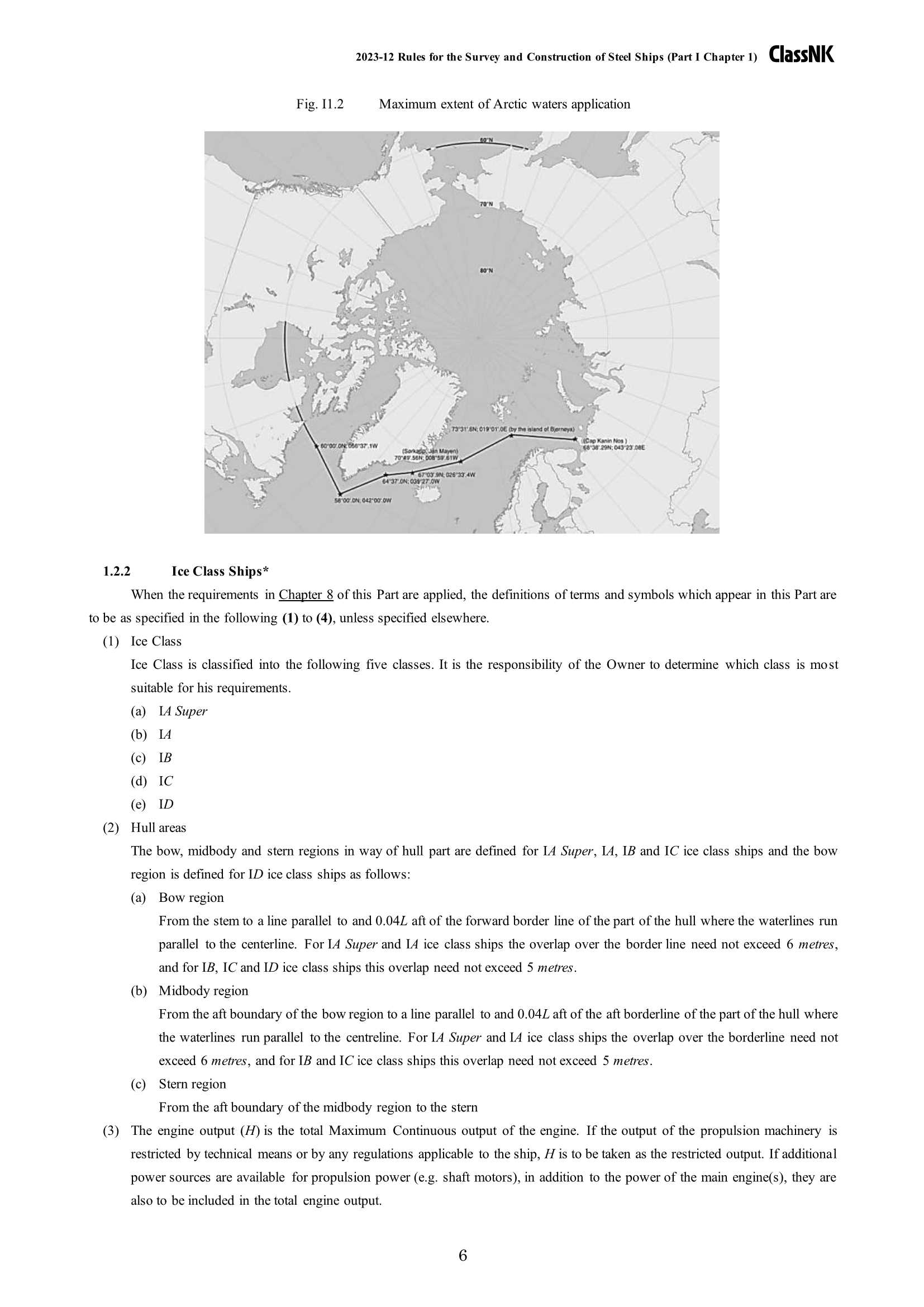 Rules & Guidance for the Survey and Construction of Steel Ships-Part I Ships Operating in Polar Water,Polar Class Ships and Ice Class Ships 2024 钢质船舶检验和建造规则 & 指南-Part I：极地水域作业船，极地级船舶和_6.Png