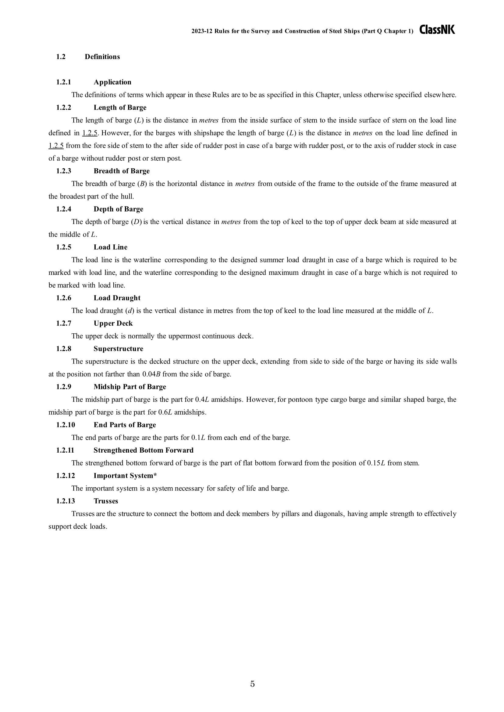 Rules & Guidance for the Survey and Construction of Steel Ships-Part Q Steel Barges 2024 钢质船舶检验和建造规则 & 指南-Part Q_5.Png