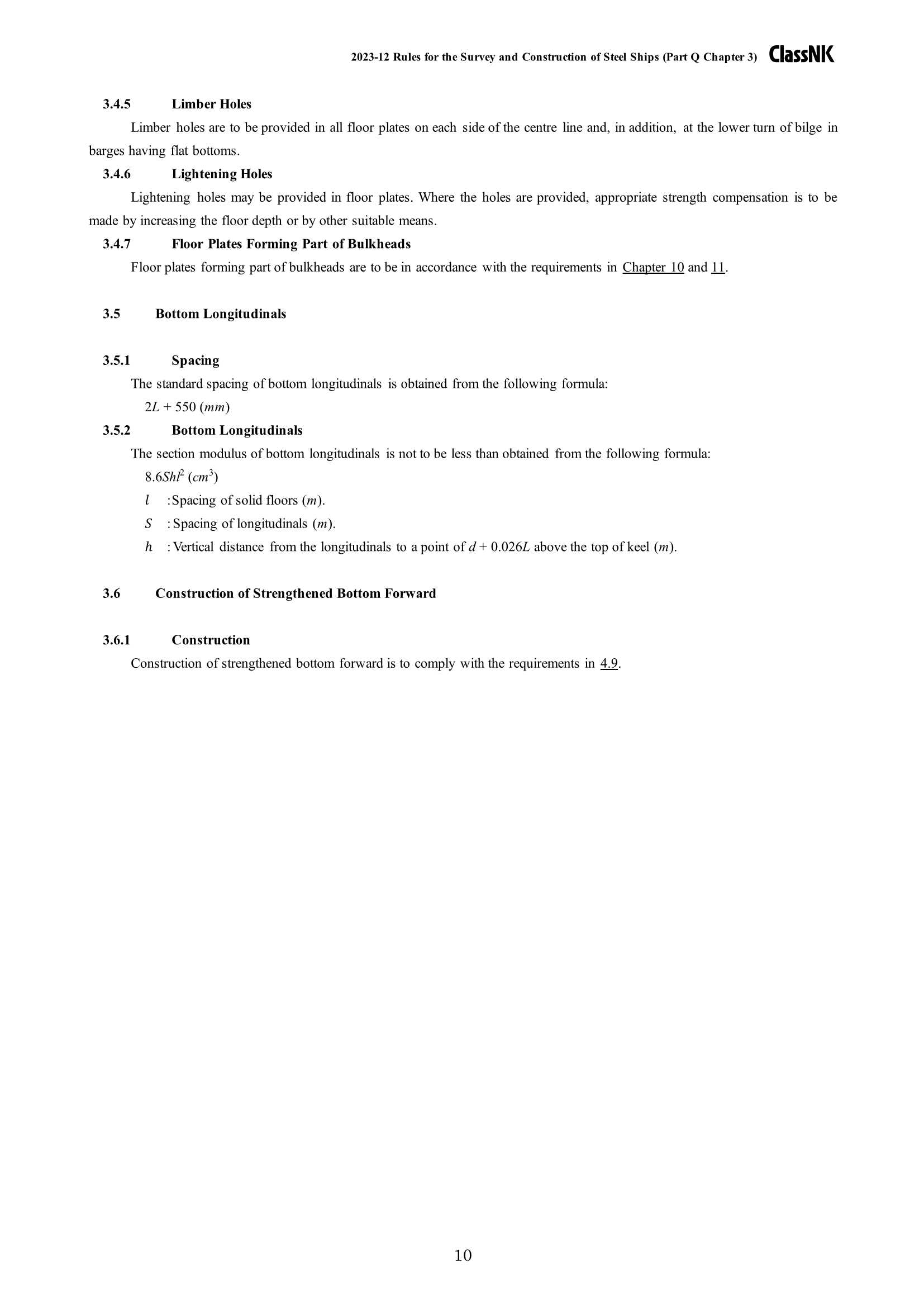 Rules & Guidance for the Survey and Construction of Steel Ships-Part Q Steel Barges 2024 钢质船舶检验和建造规则 & 指南-Part Q_10.Png
