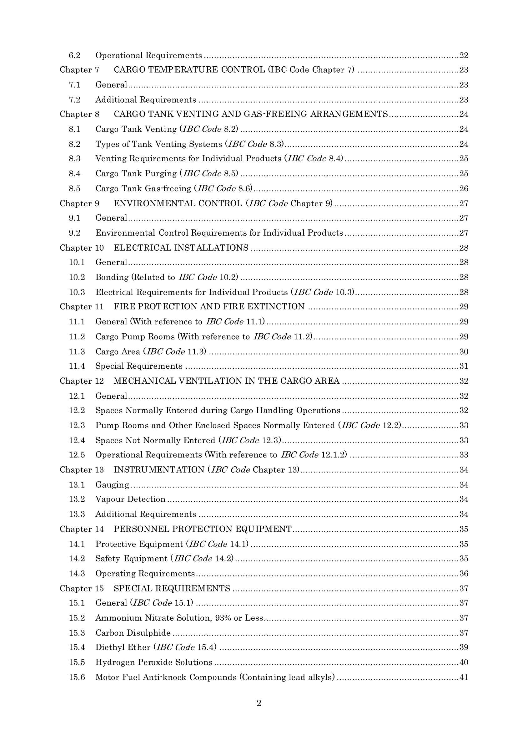 Rules & Guidance for the Survey and Construction of Steel Ships-Part S Ships Carrying Dangerous Chemicals in Bulk 2024 钢质船舶检验和建造规则 & 指南-Part S：散装危险_2.Png