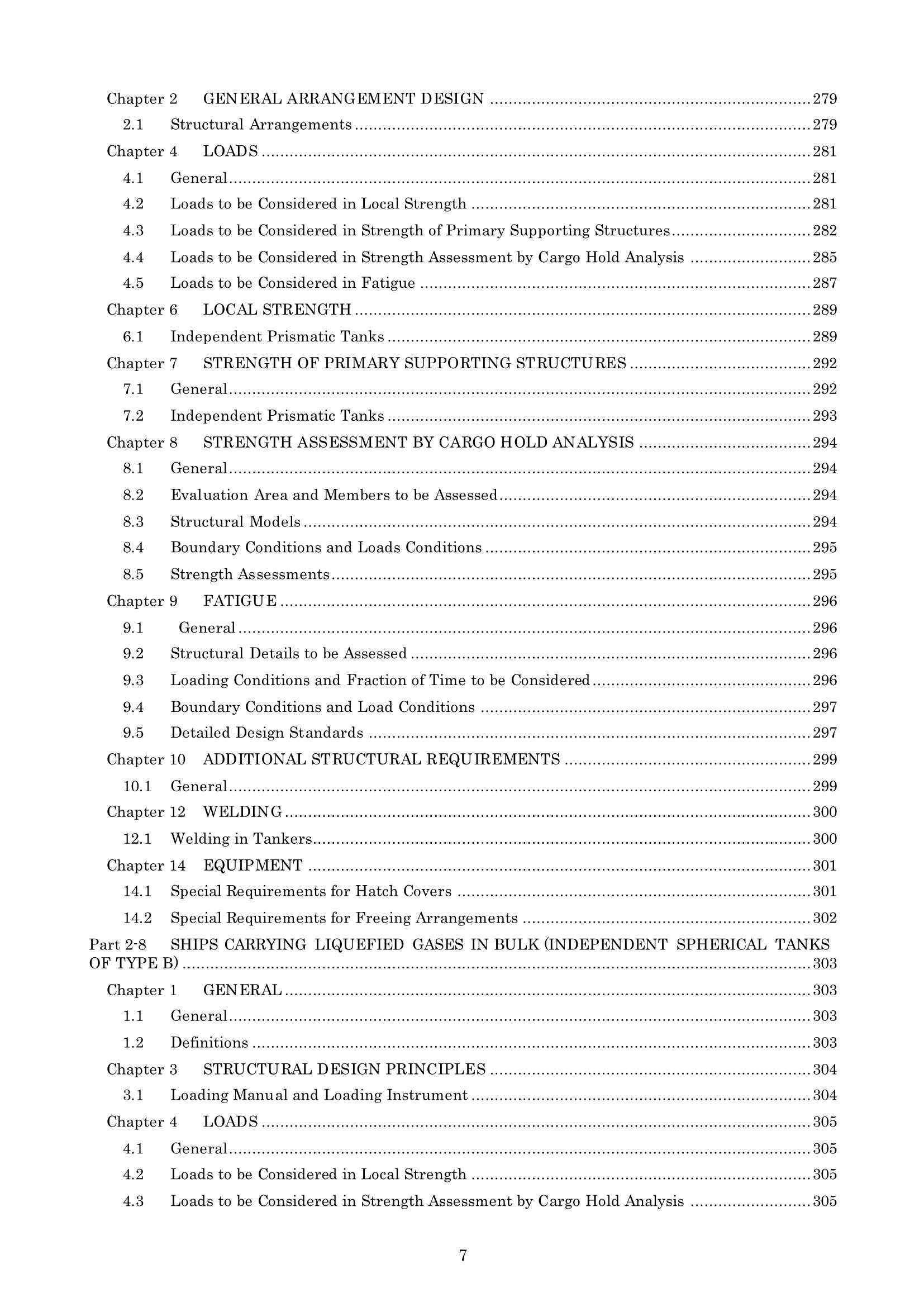 Rules & Guidance for the Survey and Construction of Steel Ships-Part C Hull Construction and Equipment-Part 2 Ship Types 2024 钢质船舶检验和建造规则 & 指南-Part C：船体结构和设备-Part 2_7.Png