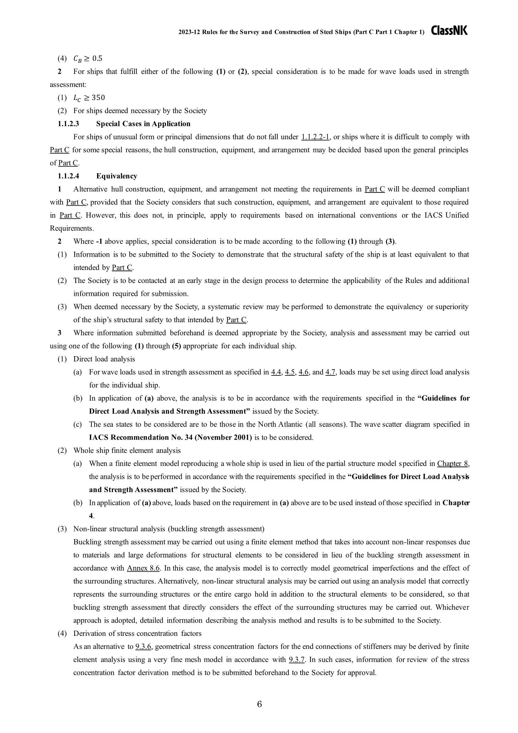 Rules & Guidance for the Survey and Construction of Steel Ships-Part C Hull Construction and Equipment-Part 1 General Hull Requirements 2024 钢质船舶检验和建造规则 & 指南-Part C：船体结构和设备-Part 1船体_6.Png