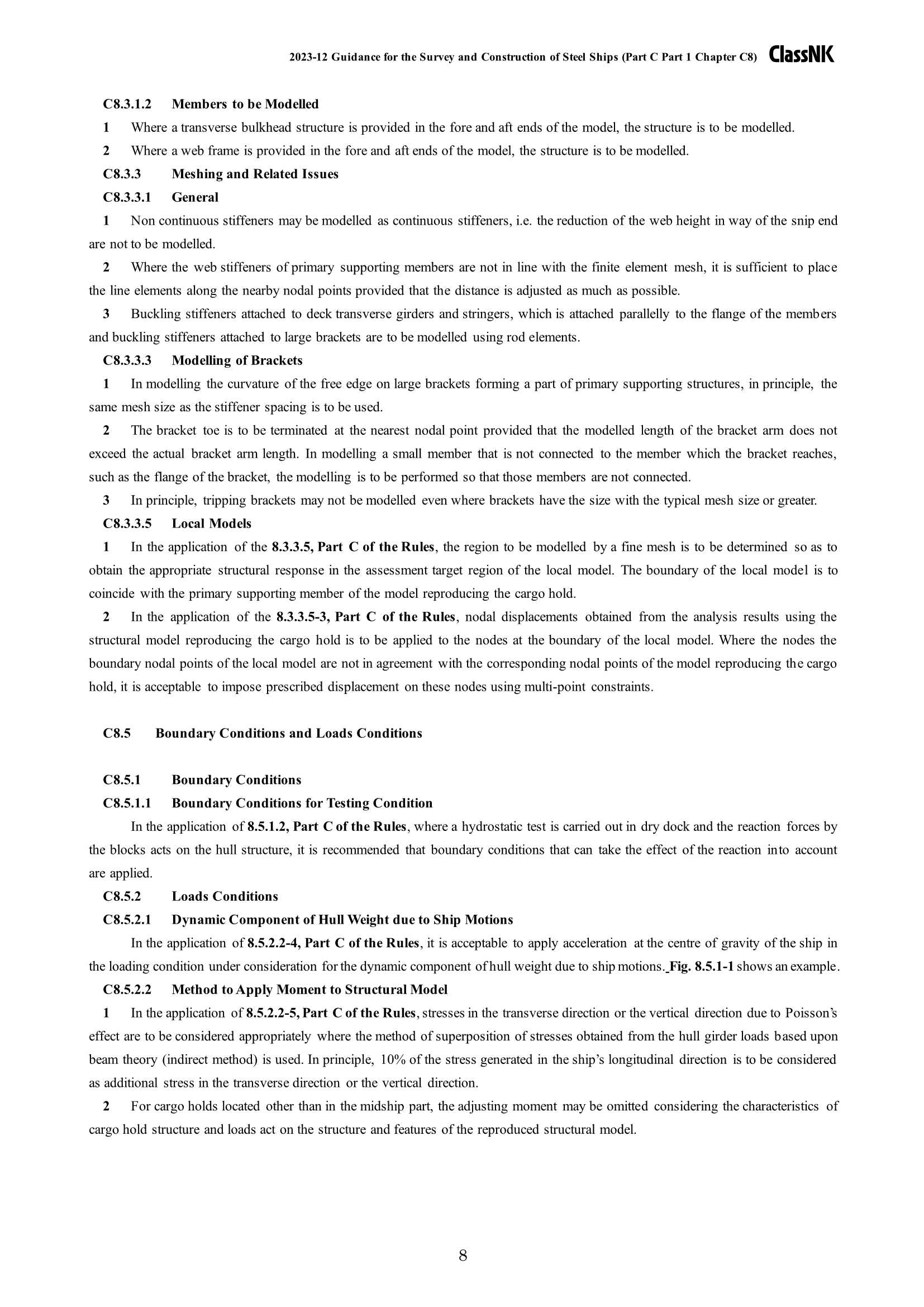 Rules & Guidance for the Survey and Construction of Steel Ships-Part C Hull Construction and Equipment-Part 1 General Hull Requirements 2024 钢质船舶检验和建造规则 & 指南-Part C：船体结构和设备-Part 1船体_620.Png