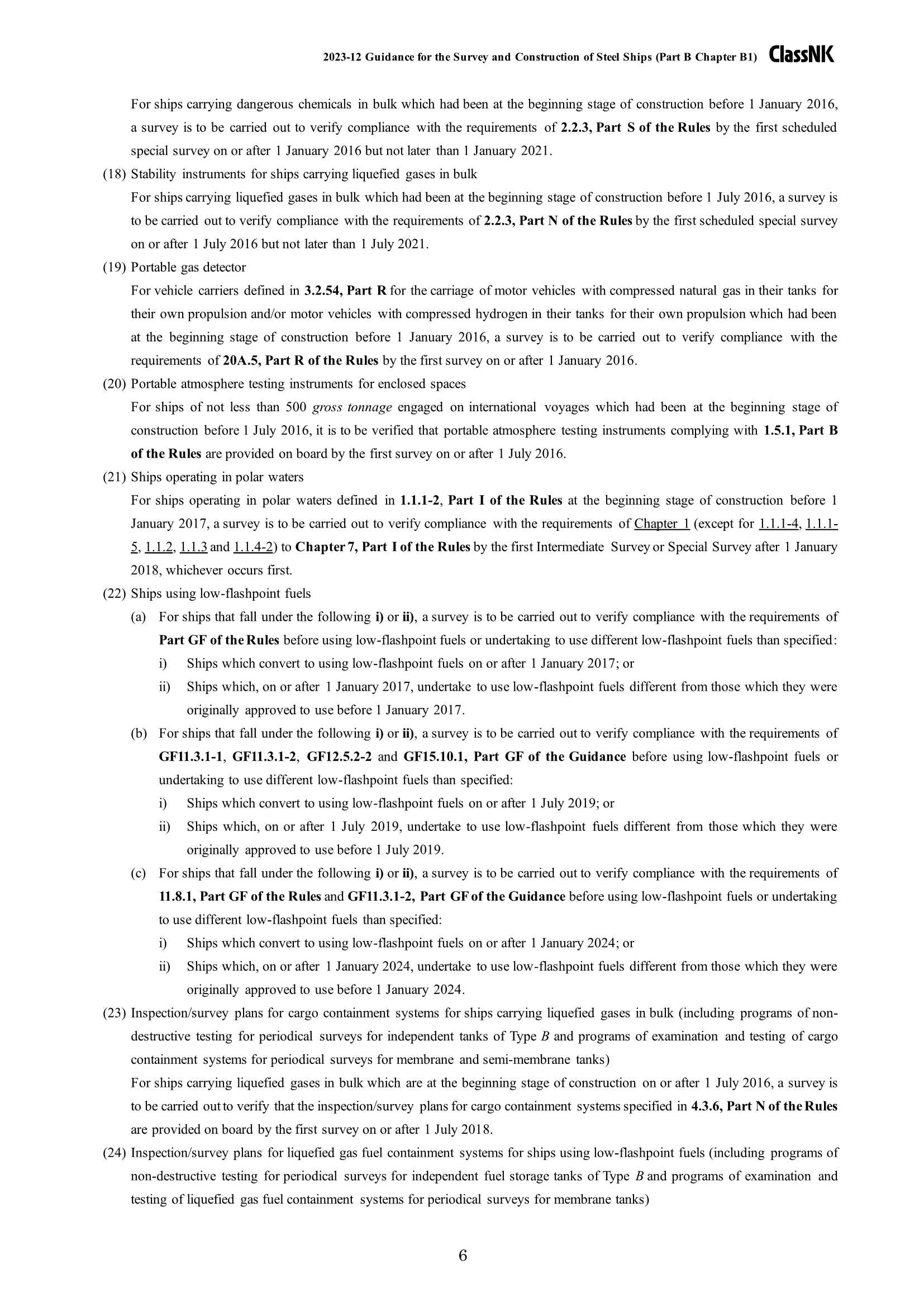 Rules & Guidance for the Survey and Construction of Steel Ships-Part B Class Surveys 2024 钢质船舶检验和建造规则 & 指南 Part B：_279.Png