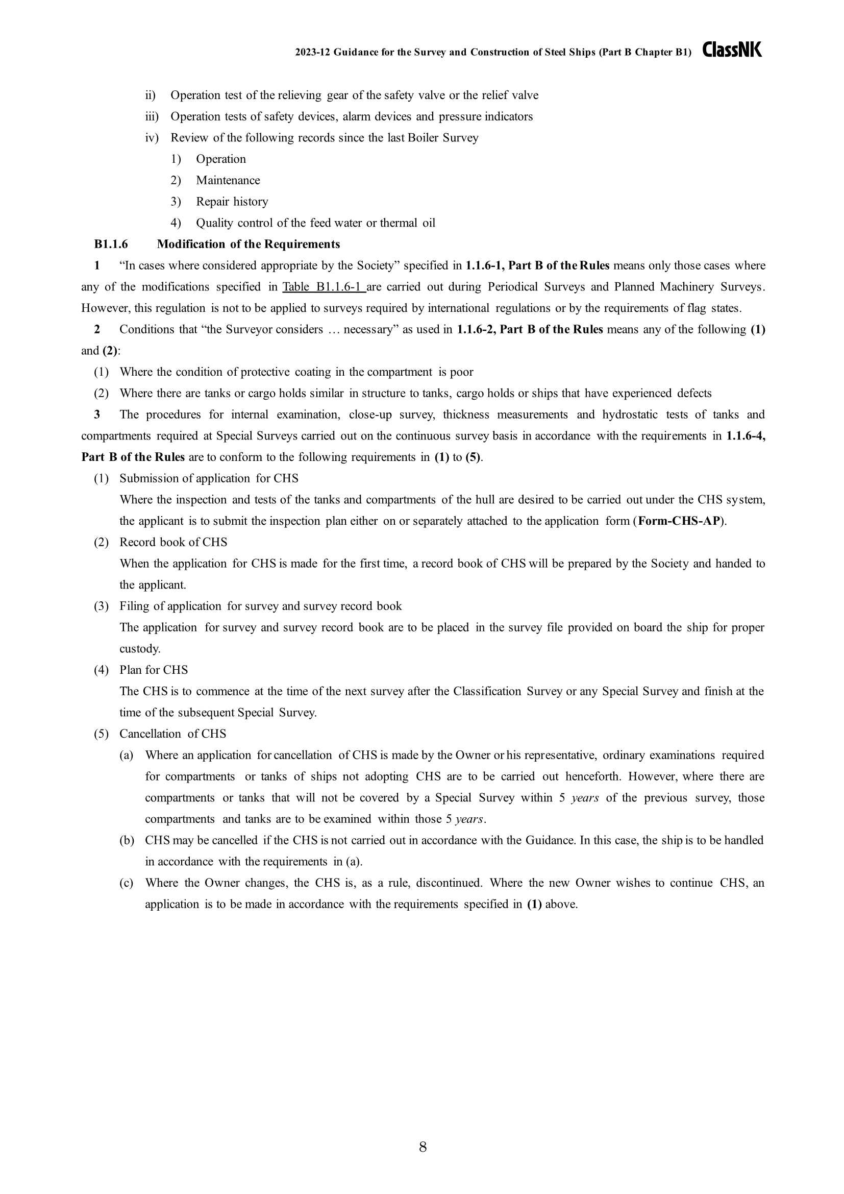 Rules & Guidance for the Survey and Construction of Steel Ships-Part B Class Surveys 2024 钢质船舶检验和建造规则 & 指南 Part B：_281.Png
