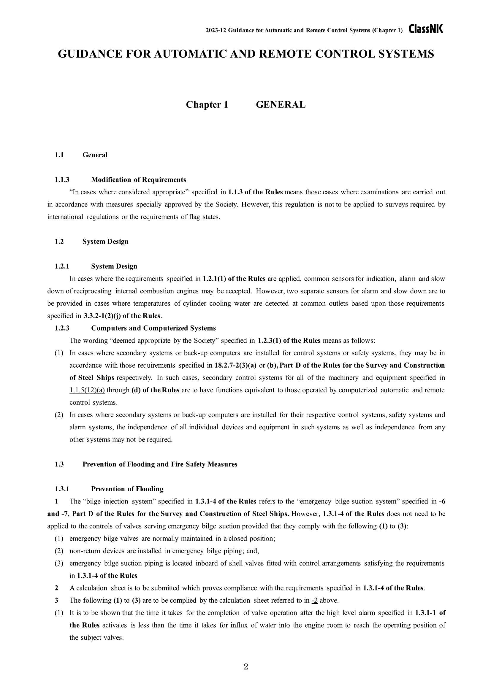 Rules & Guidance for Automatic and Remote Control Systems 2024 自动和远程控制系统规则 _34.Png