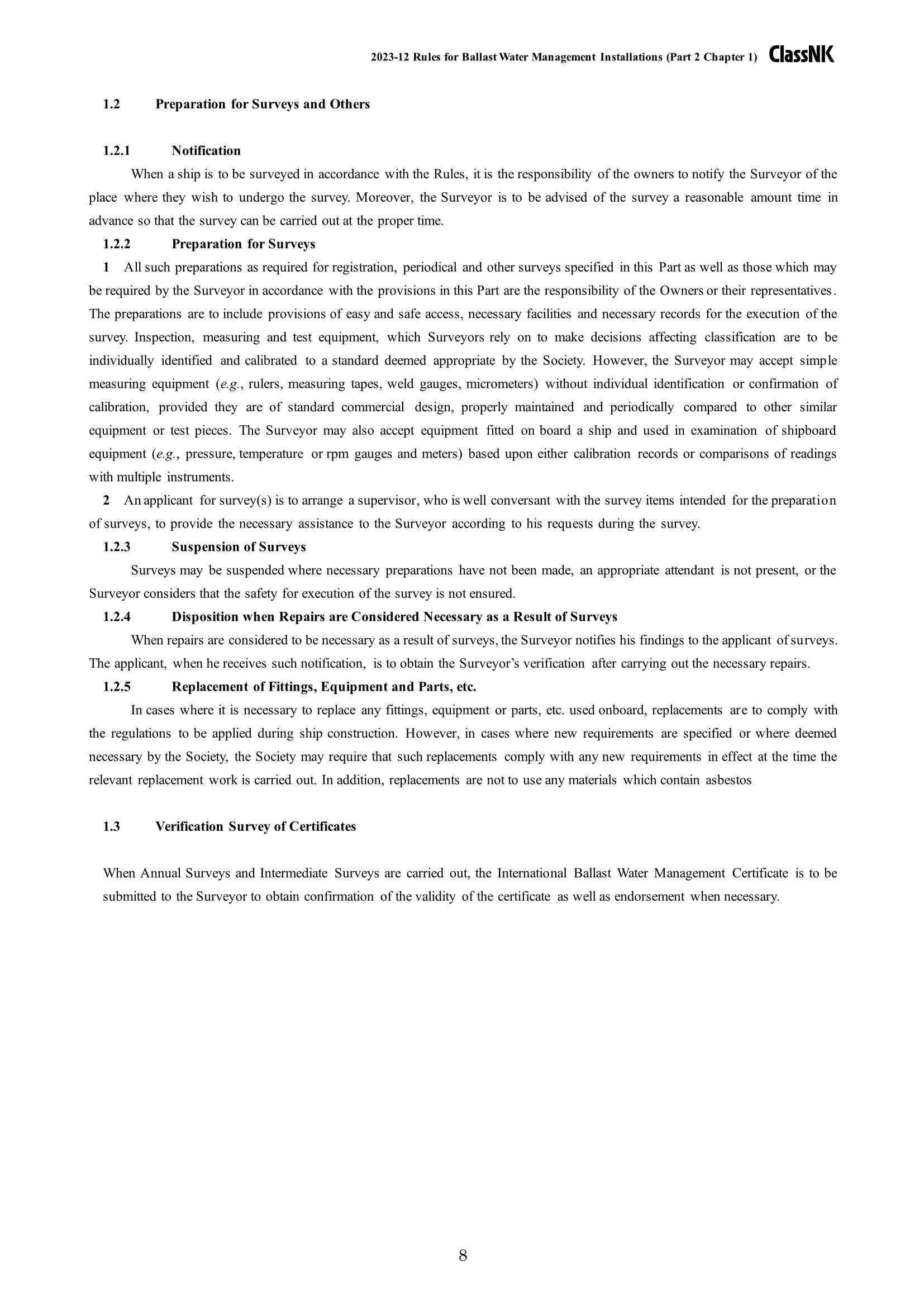 Rules & Guidance for Ballast Water Management Installations 2024 压载水管理设备规则 _8.Png