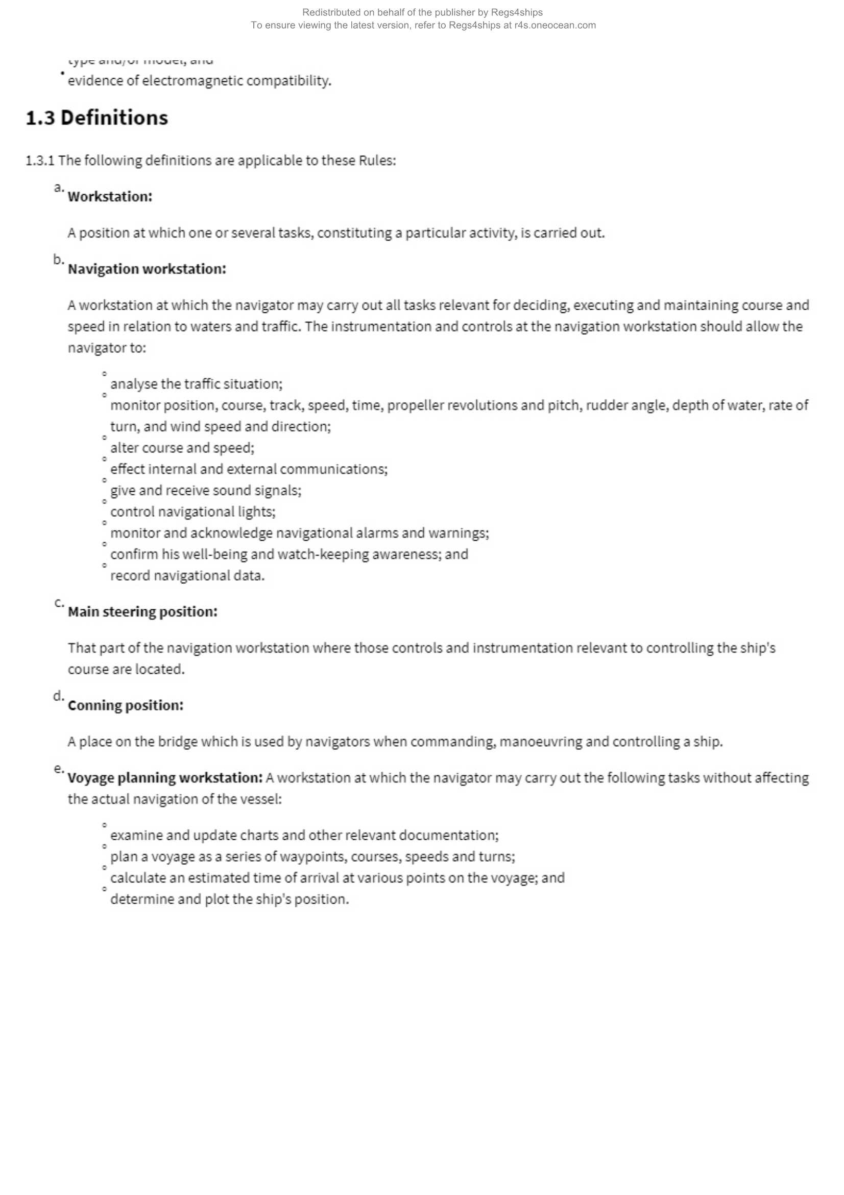 LR-RU-001 Rules and Regulations for the Classification of Ships-Part 7 Other Ship Types and Systems-Chapter 9 Navigational Arrangements and Integrated Bridge Systems (2024) _2.Png