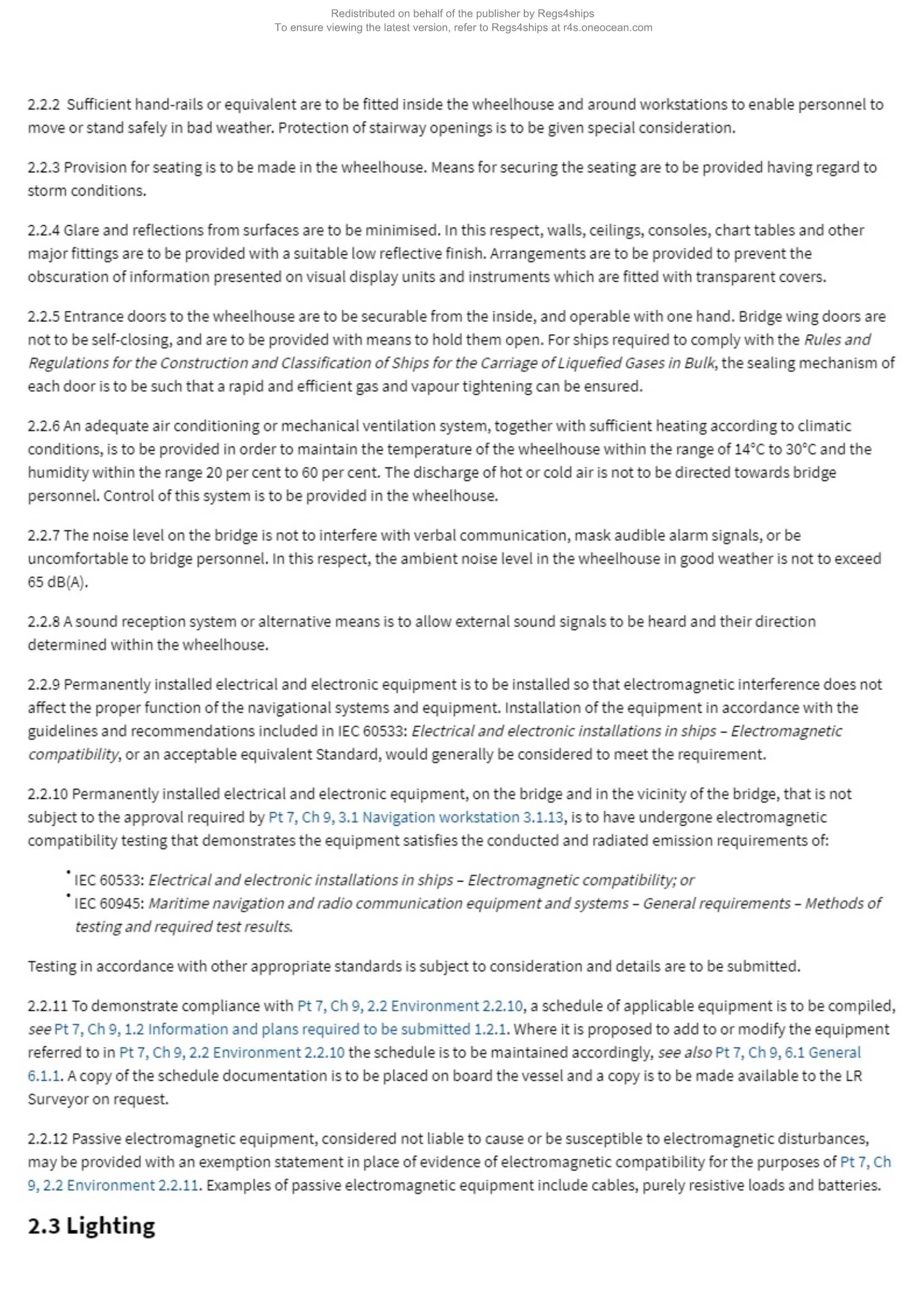 LR-RU-001 Rules and Regulations for the Classification of Ships-Part 7 Other Ship Types and Systems-Chapter 9 Navigational Arrangements and Integrated Bridge Systems (2024) _4.Png