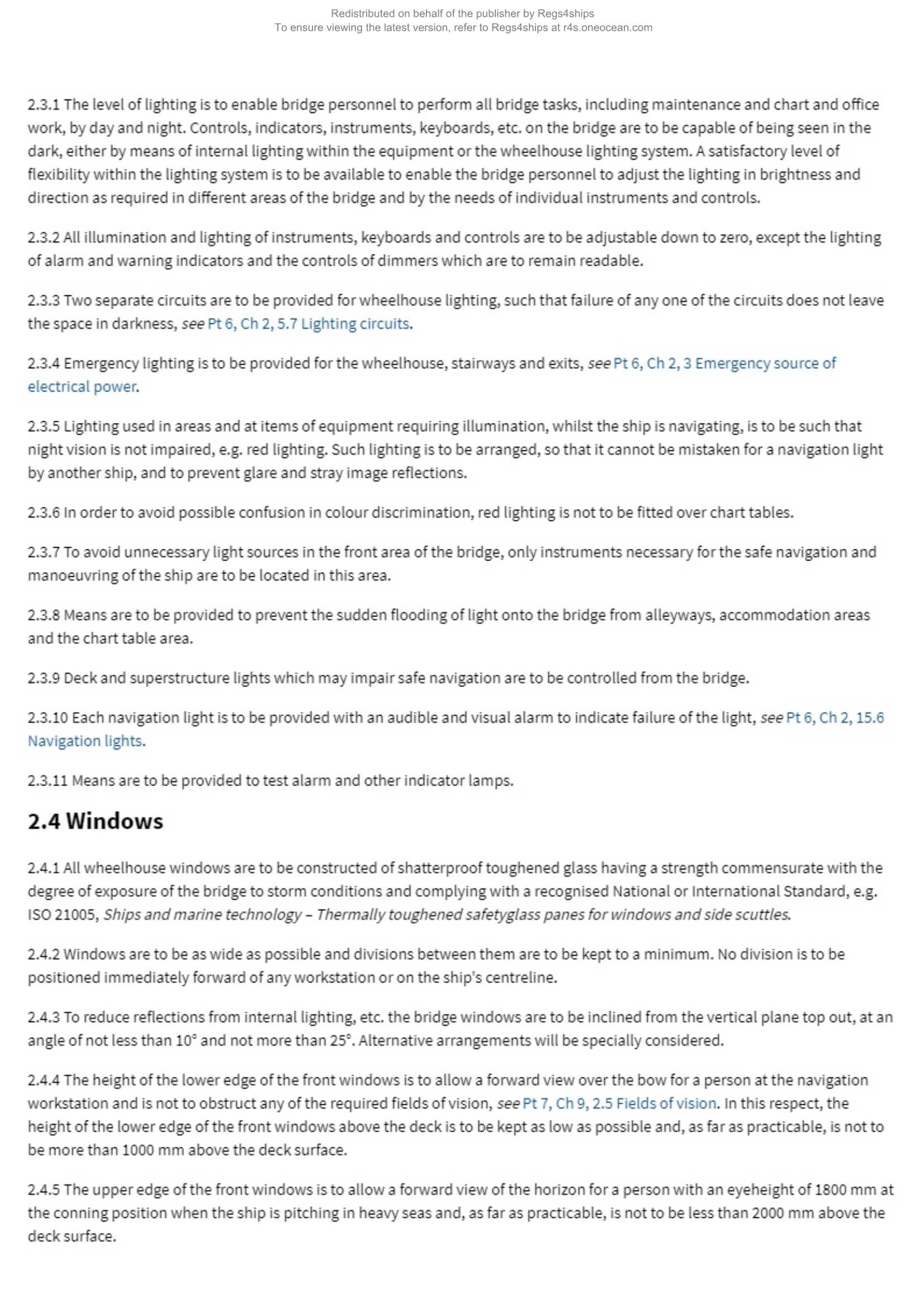LR-RU-001 Rules and Regulations for the Classification of Ships-Part 7 Other Ship Types and Systems-Chapter 9 Navigational Arrangements and Integrated Bridge Systems (2024) _5.Png