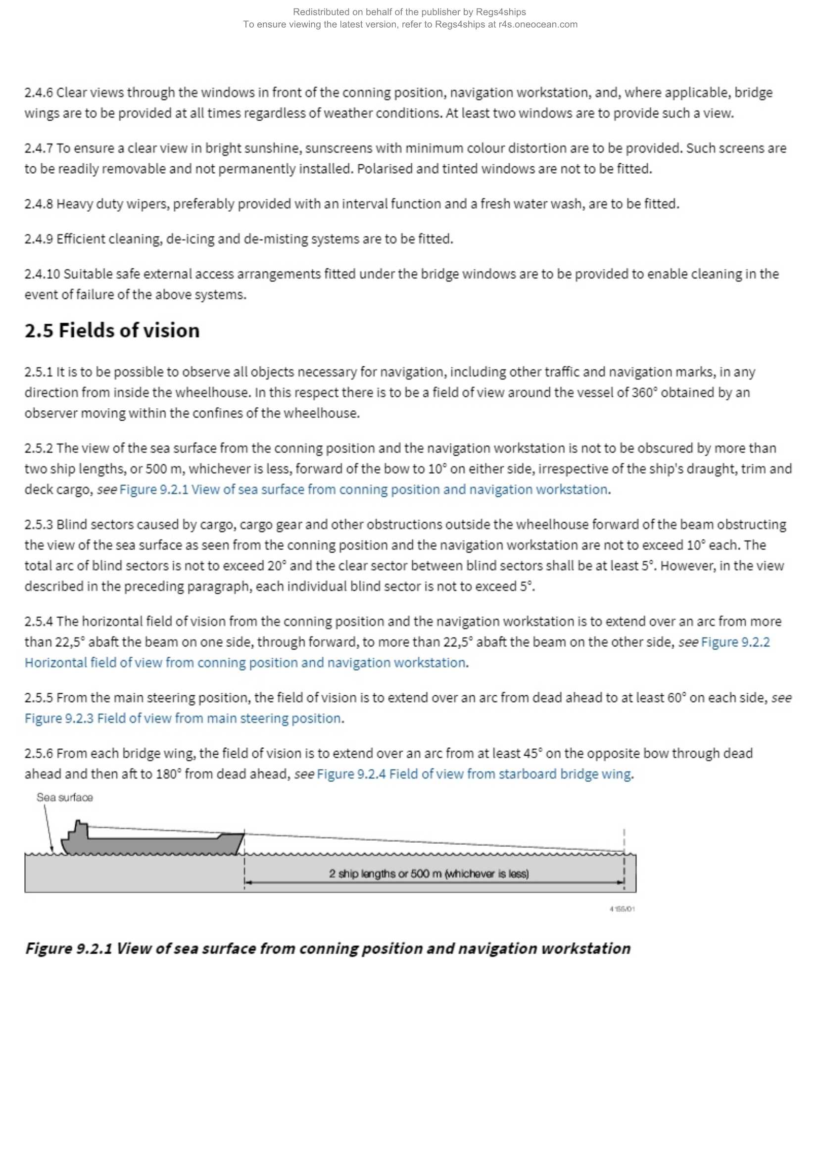 LR-RU-001 Rules and Regulations for the Classification of Ships-Part 7 Other Ship Types and Systems-Chapter 9 Navigational Arrangements and Integrated Bridge Systems (2024) _6.Png