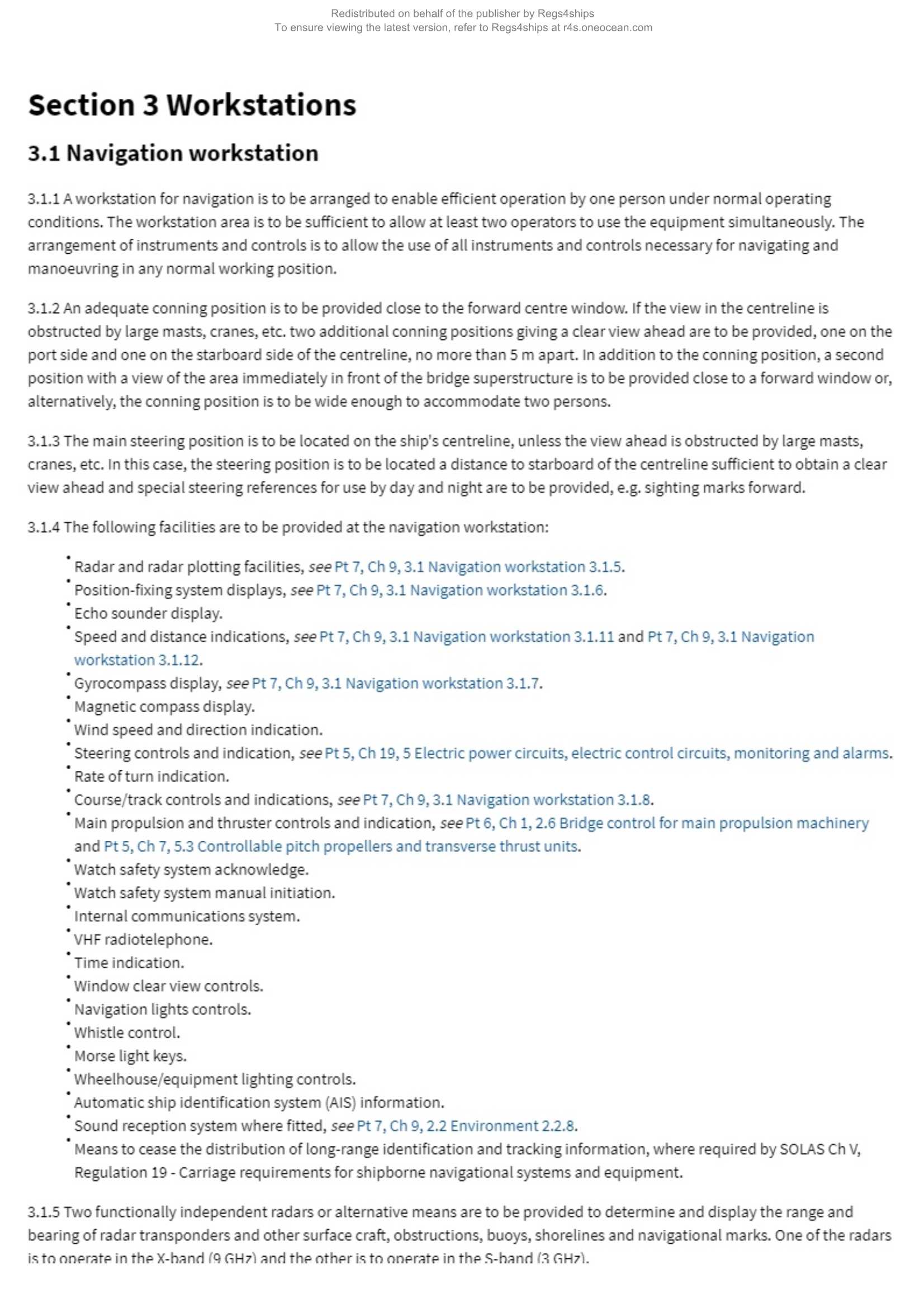 LR-RU-001 Rules and Regulations for the Classification of Ships-Part 7 Other Ship Types and Systems-Chapter 9 Navigational Arrangements and Integrated Bridge Systems (2024) _9.Png