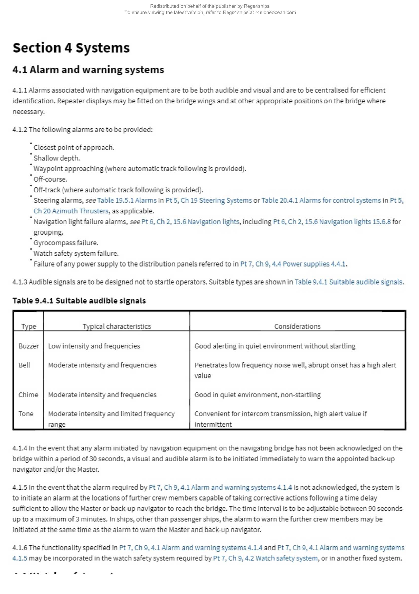LR-RU-001 Rules and Regulations for the Classification of Ships-Part 7 Other Ship Types and Systems-Chapter 9 Navigational Arrangements and Integrated Bridge Systems (2024) _11.Png