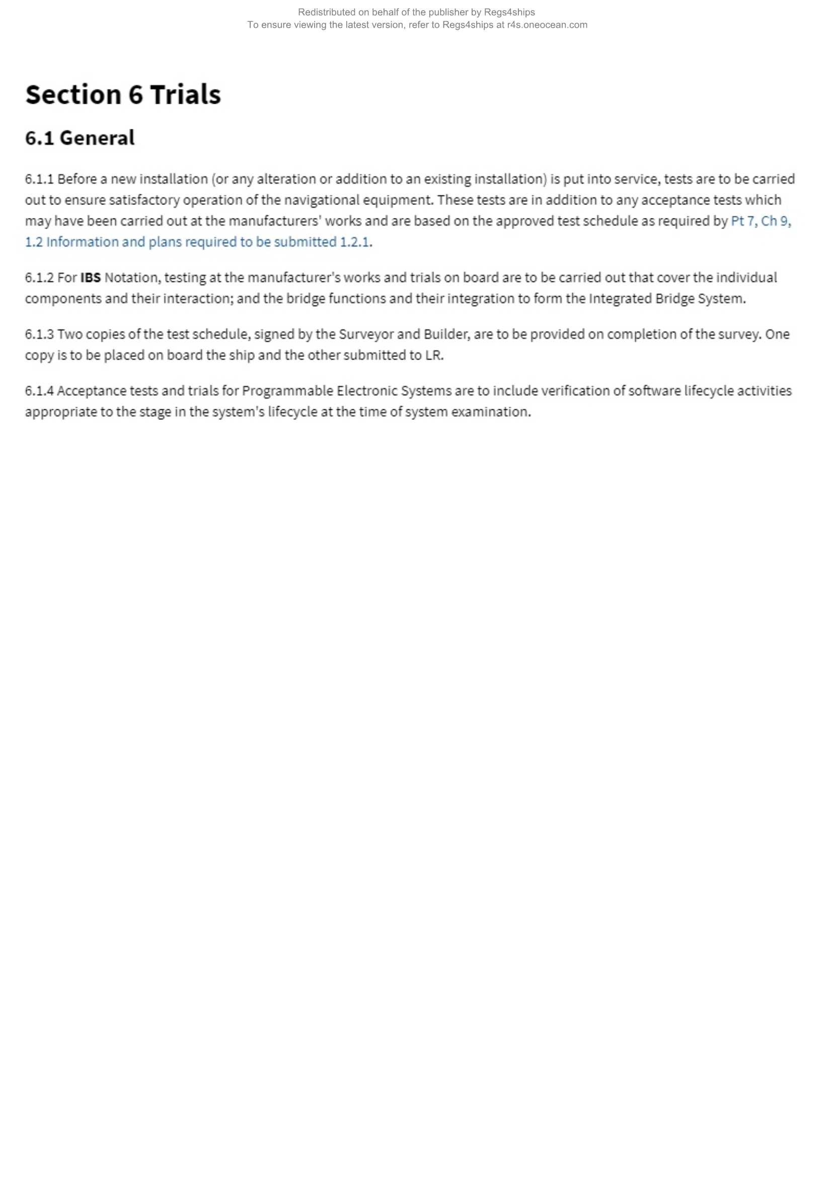 LR-RU-001 Rules and Regulations for the Classification of Ships-Part 7 Other Ship Types and Systems-Chapter 9 Navigational Arrangements and Integrated Bridge Systems (2024) _18.Png