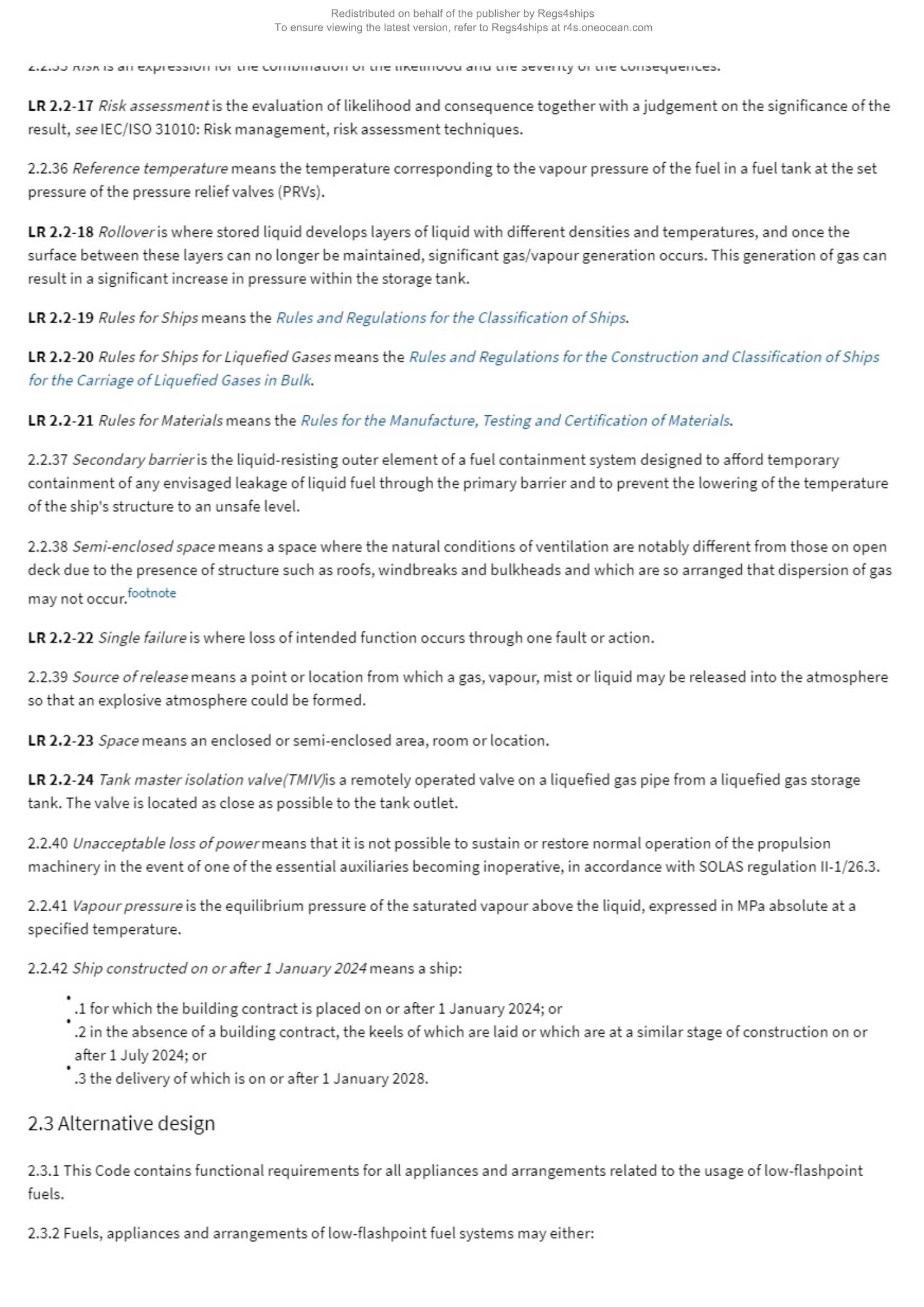LR-RU-012 Rules and Regulations for the Classification of Ships Using Gases or Other Low-flashpoint Fuels (2024) 使用气体或其它低闪点燃料船舶的条例和_9.Png