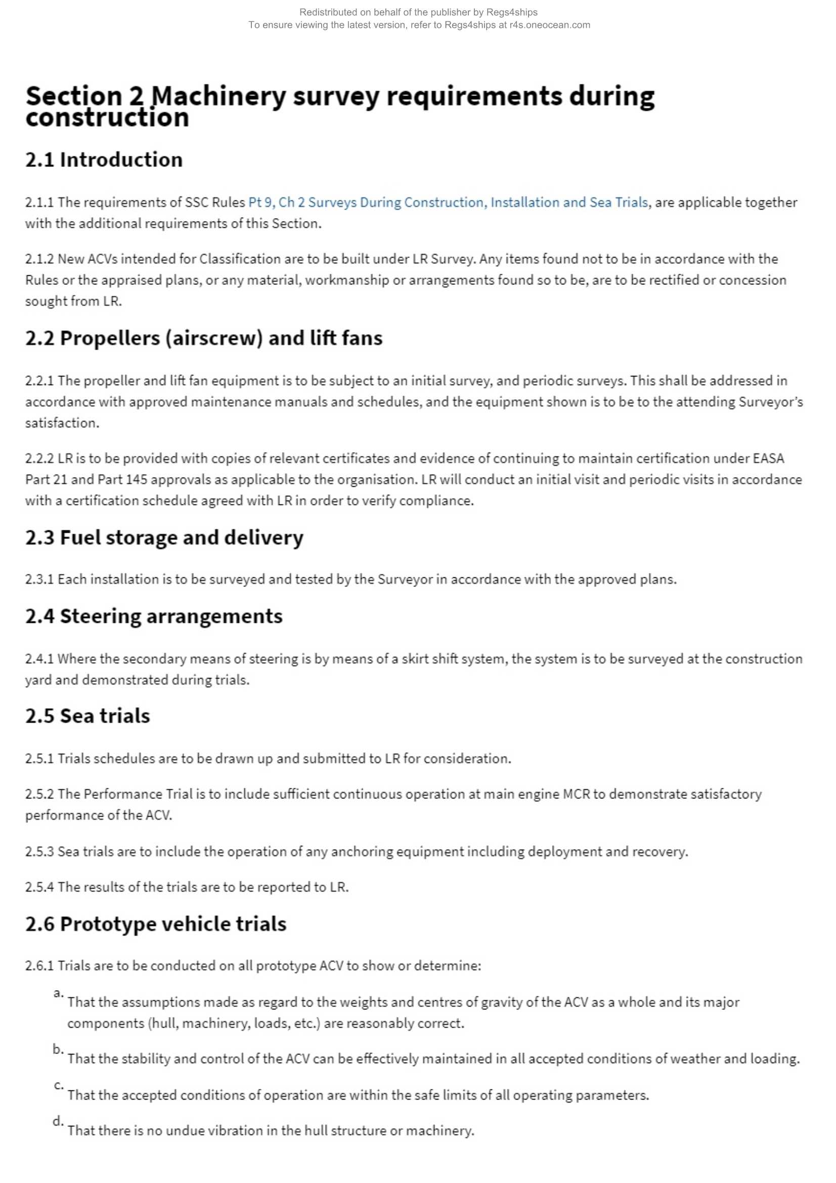 LR-RU-015 Rules for the Classification of Air Cushion Vehicles (2024) 气垫船的入级规范_4.Png