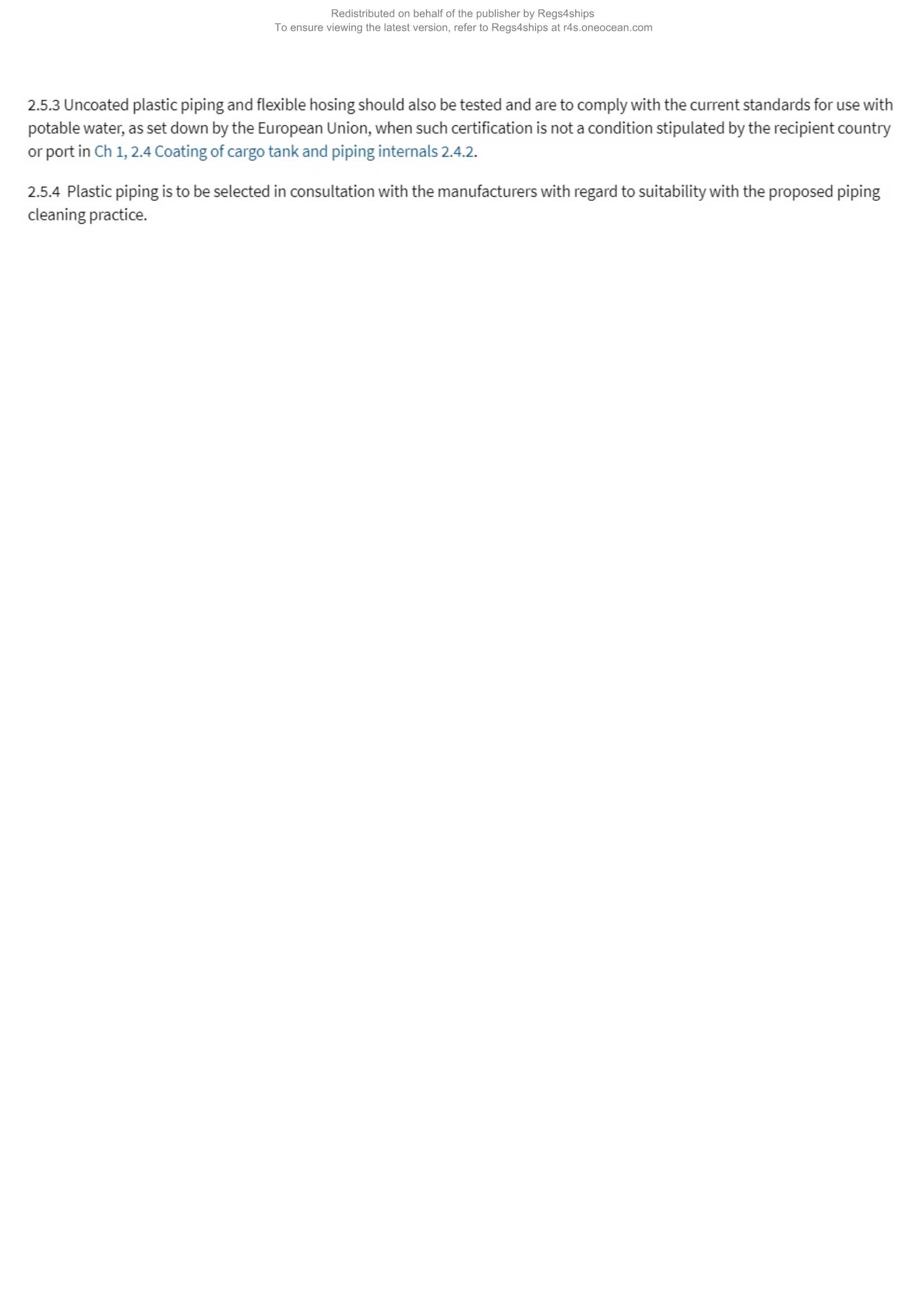 LR-RU-018 Rules for the Classification of Potable Water Carriers (2024) 饮用水运输船的入级规范_3.Png