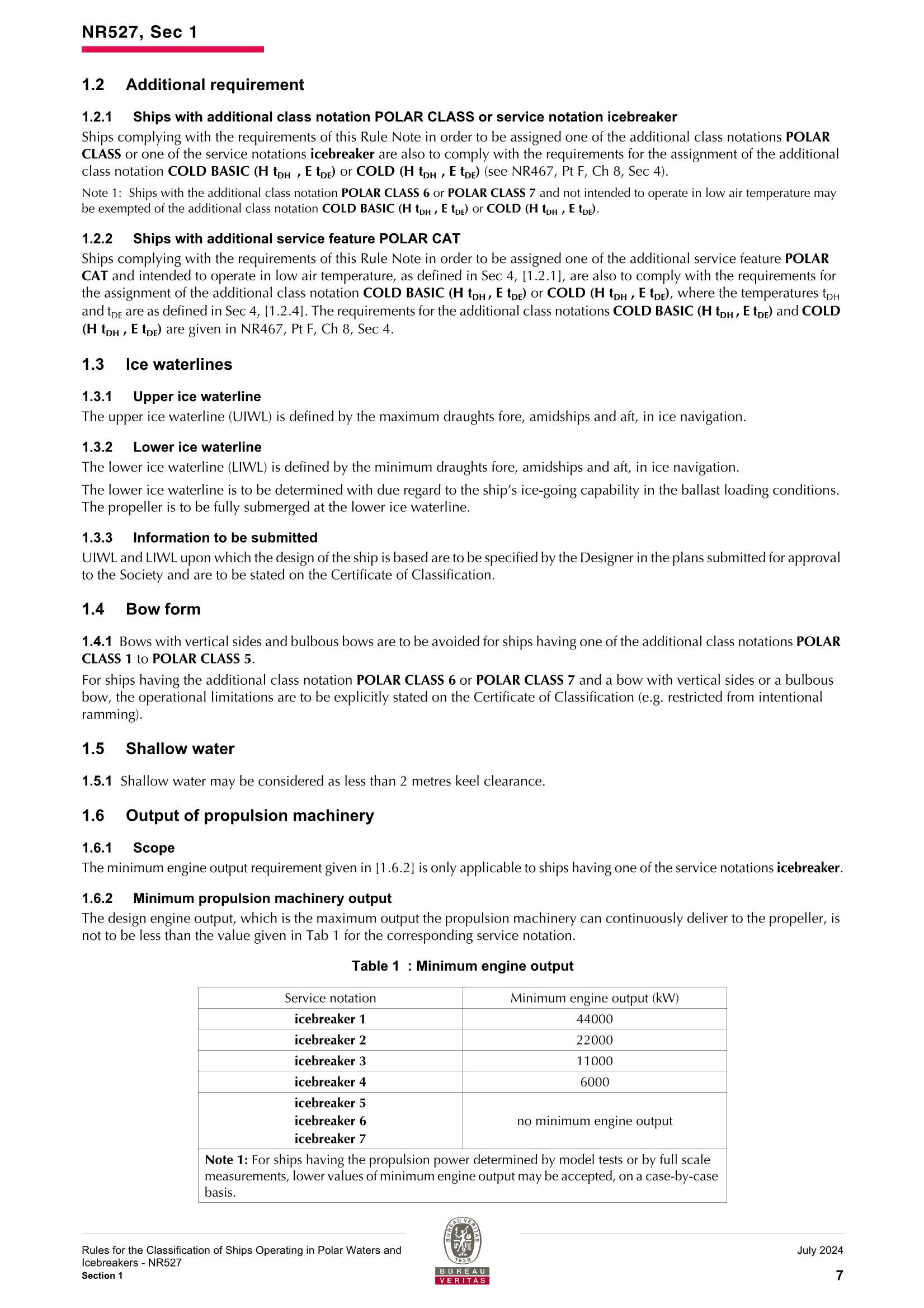 NR527 Rules for the Classification of Ships Operating in Polar Waters and Icebreakers (2024-07)极地水域船舶和破冰船的_9.Png