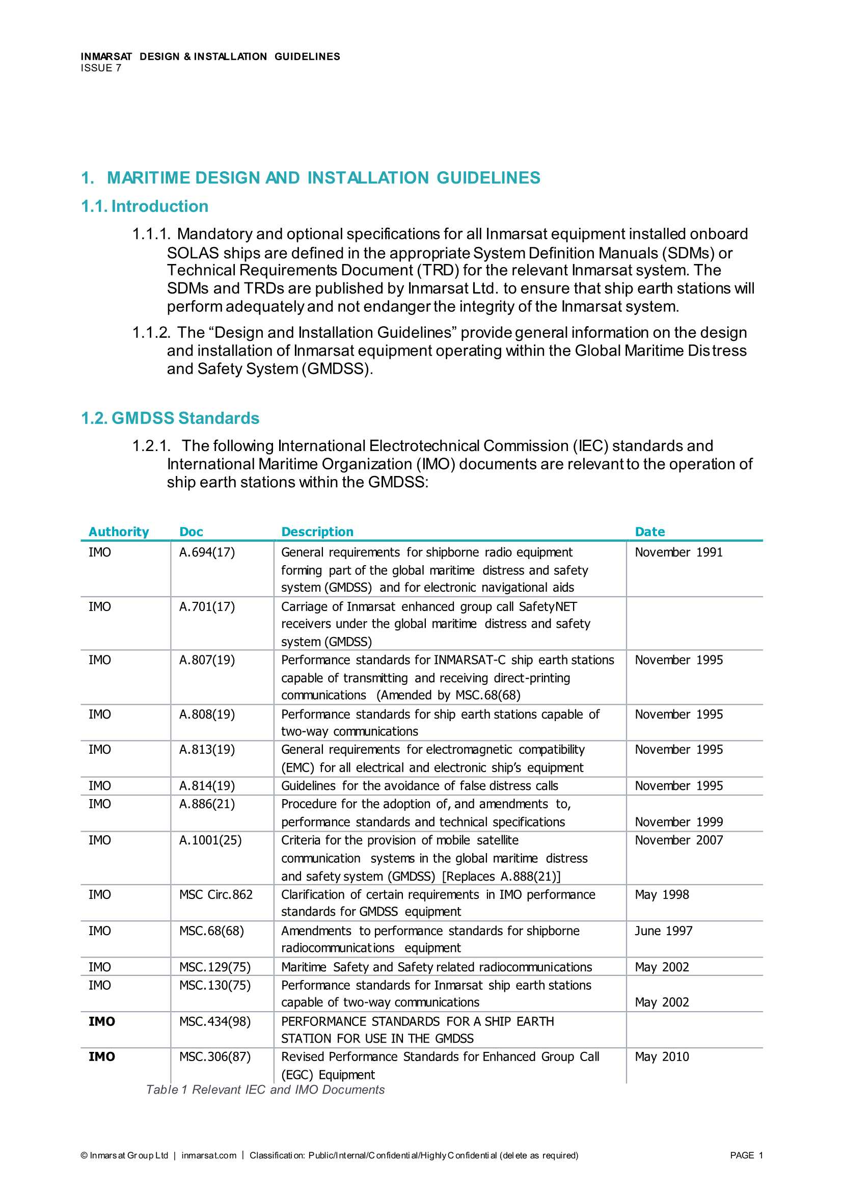 INMARSAT MARITIME DESIGN & INSTALLATION GUIDELINES (DIGS) 国际海事卫星组织海事船站设计与_3.Png