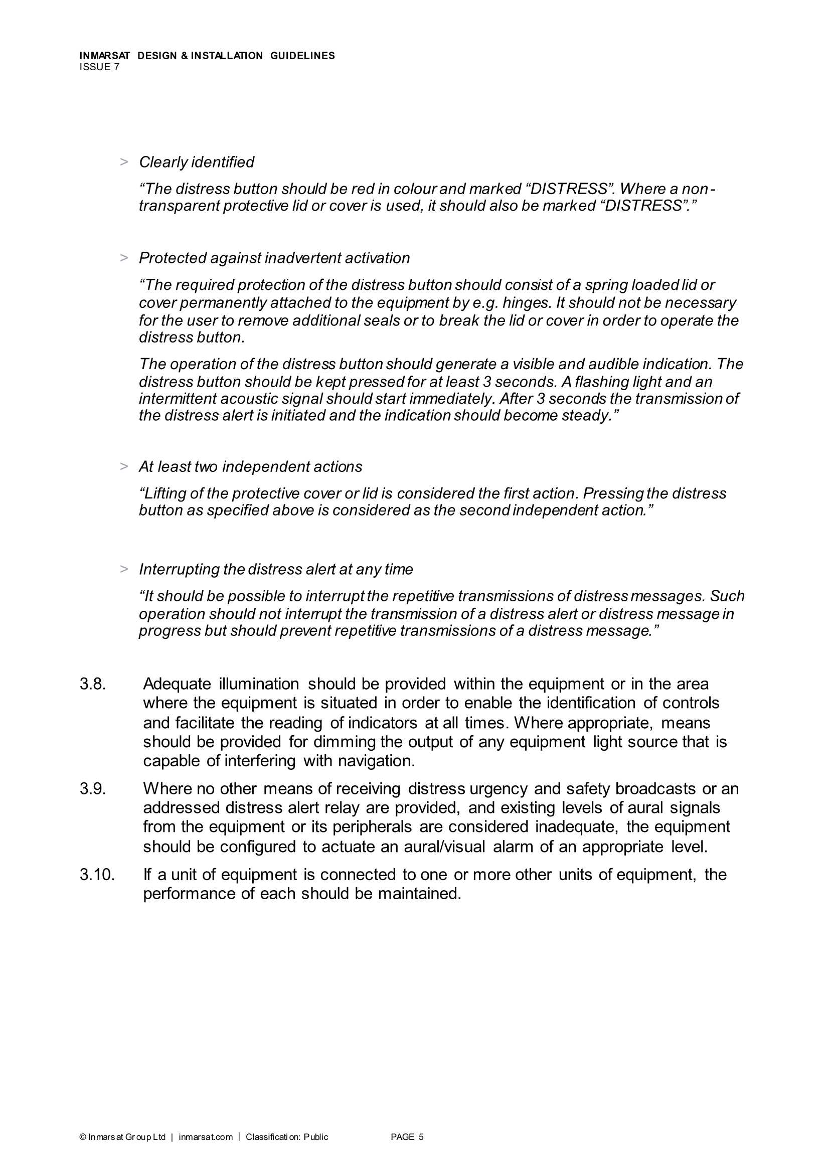 INMARSAT MARITIME DESIGN & INSTALLATION GUIDELINES (DIGS) 国际海事卫星组织海事船站设计与_7.Png
