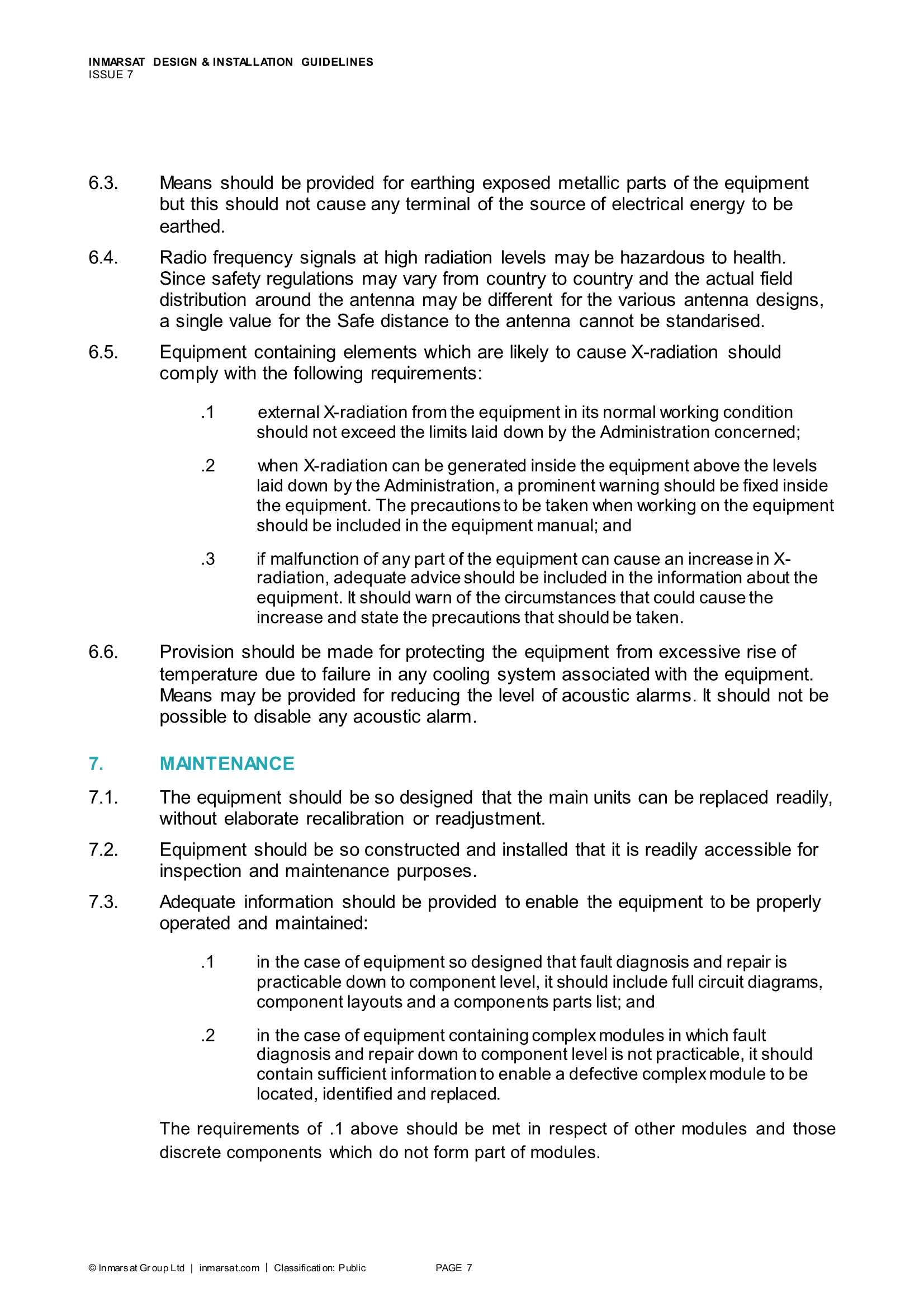 INMARSAT MARITIME DESIGN & INSTALLATION GUIDELINES (DIGS) 国际海事卫星组织海事船站设计与_9.Png