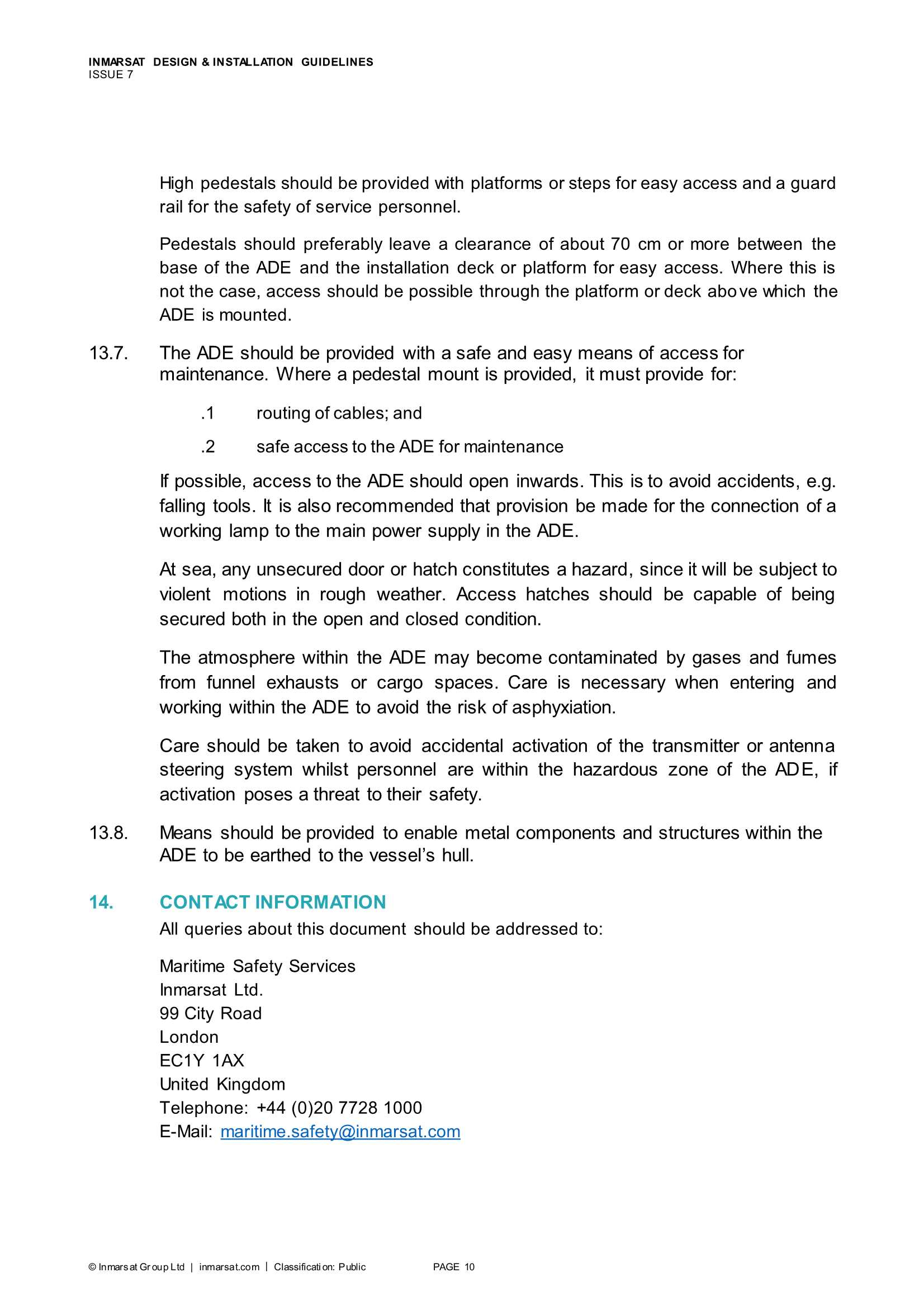INMARSAT MARITIME DESIGN & INSTALLATION GUIDELINES (DIGS) 国际海事卫星组织海事船站设计与_12.Png