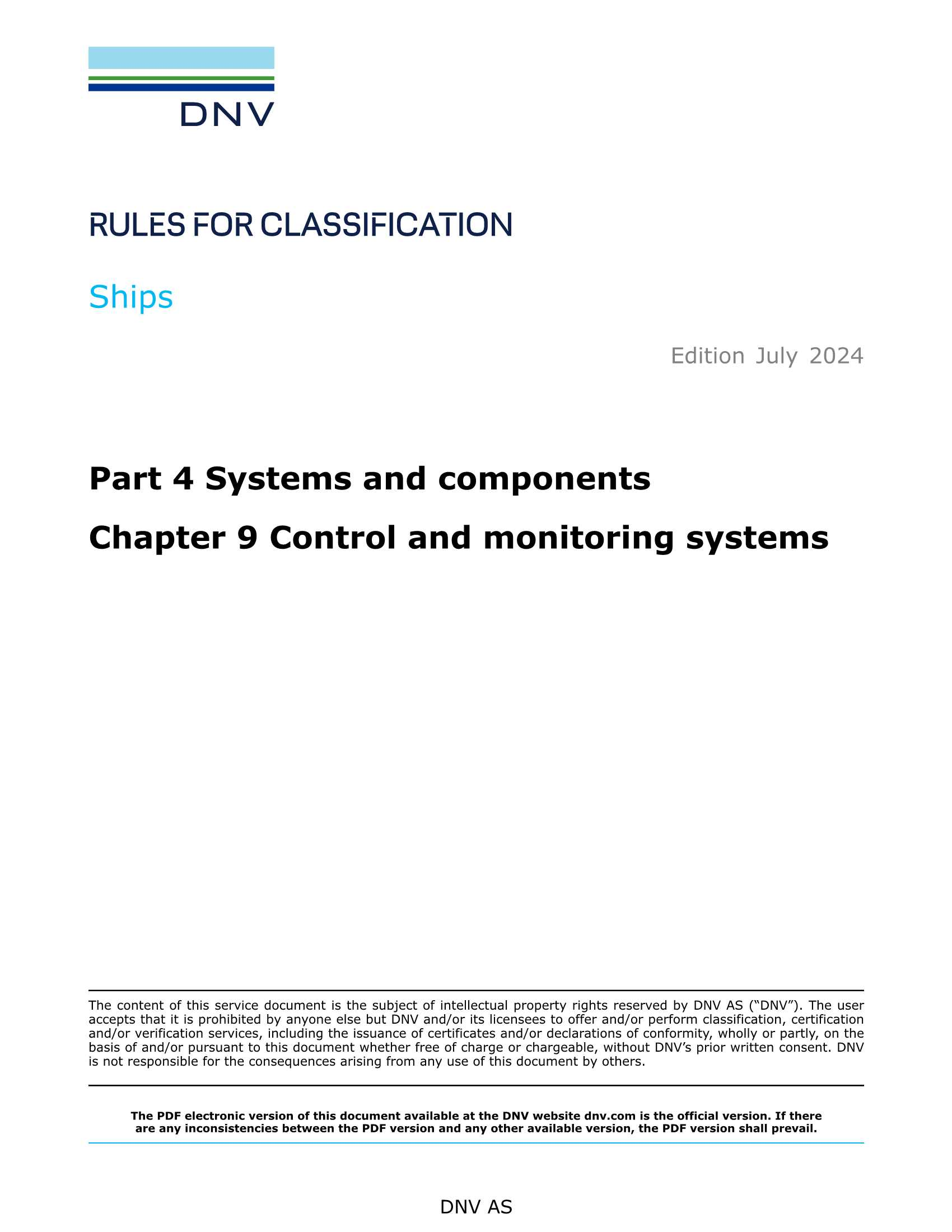 DNV-RU-SHIP Pt.4 Ch.9 Control and monitoring systems (2024) 监测和_1.Png