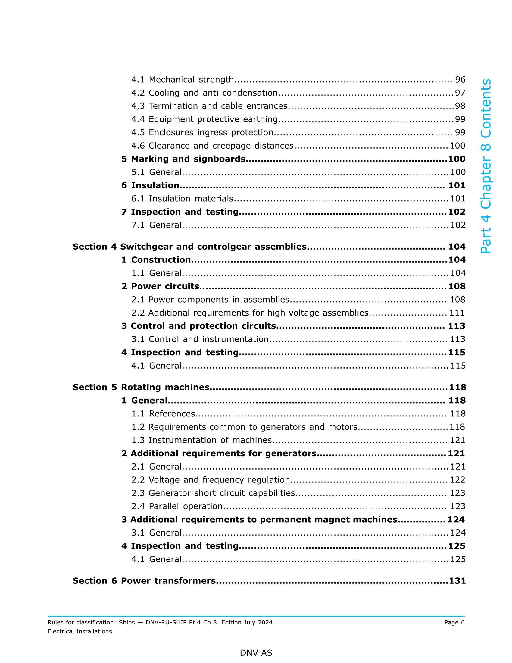 DNV-RU-SHIP Pt.4 Ch.8 Electrical installations (2024) _6.Png