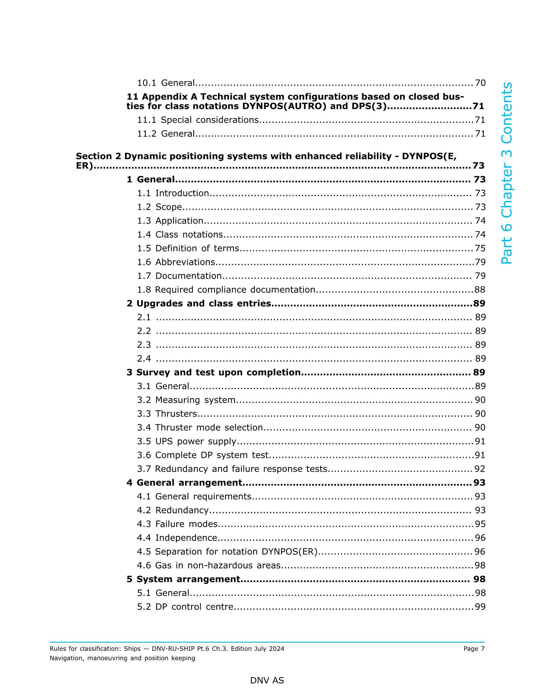 DNV-RU-SHIP Pt.6 Ch.3 Navigation, manoeuvring and position keeping (2024) 导航、操纵和位置保持（附加造_7.Png