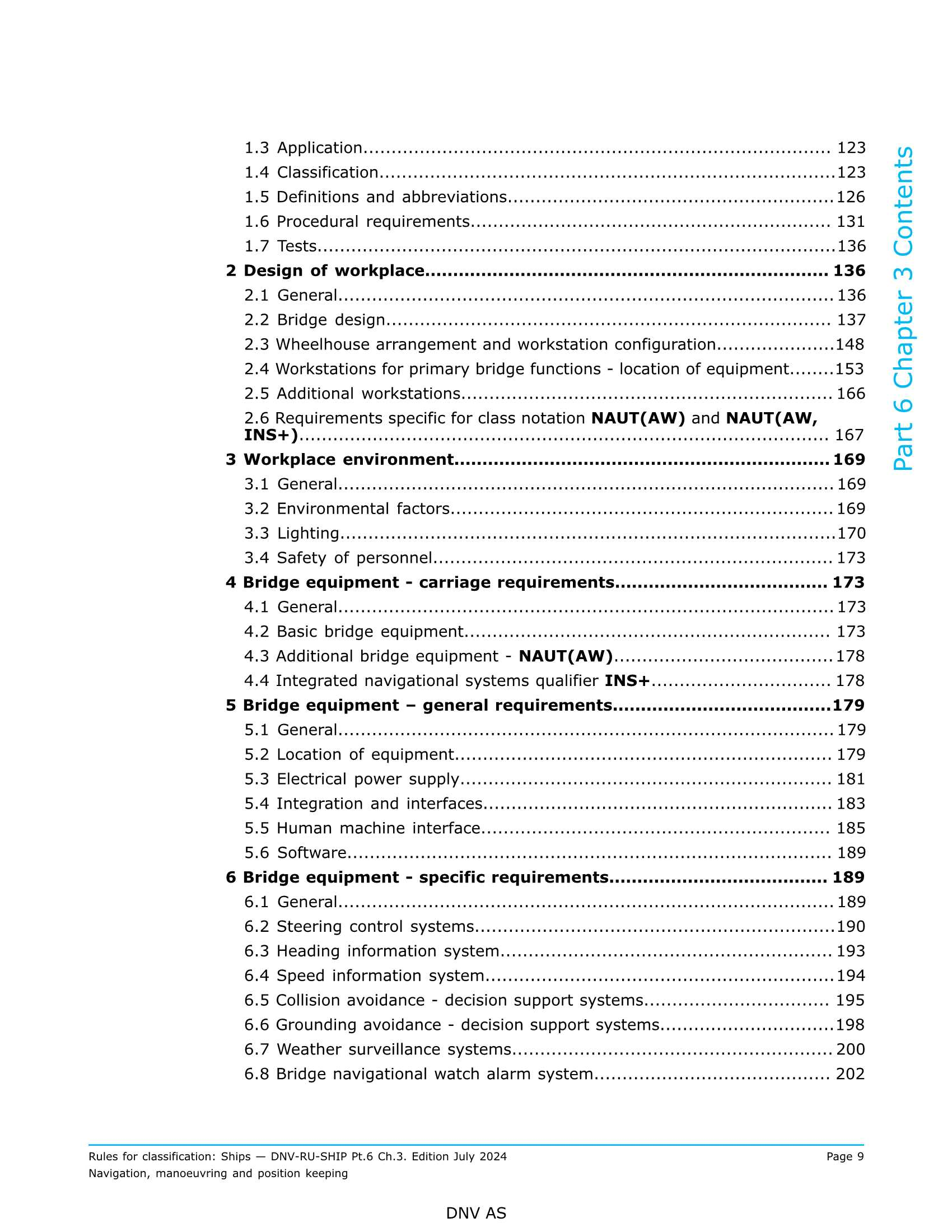 DNV-RU-SHIP Pt.6 Ch.3 Navigation, manoeuvring and position keeping (2024) 导航、操纵和位置保持（附加造_9.Png