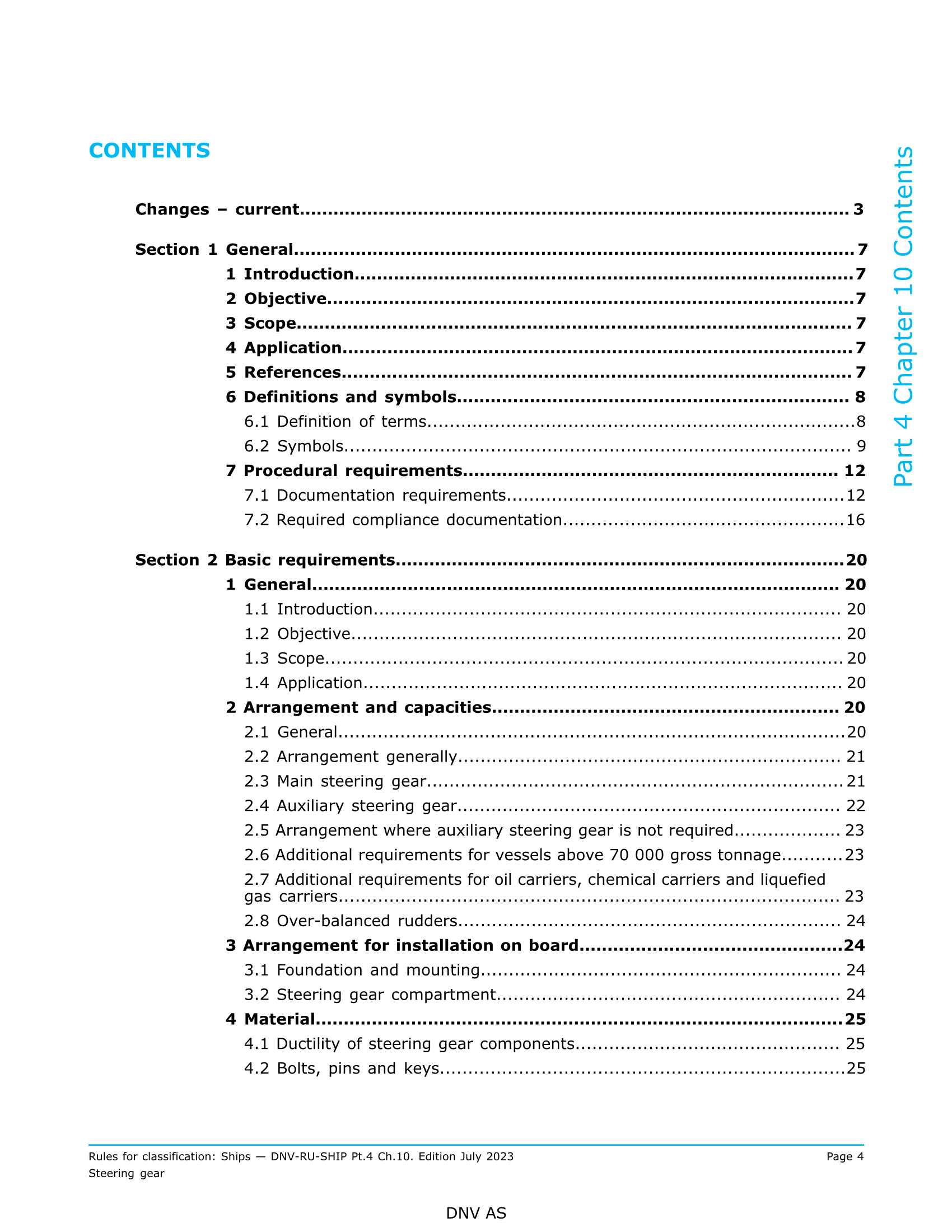 DNV-RU-SHIP Pt.4 Ch.10 Steering Gear (2024) _4.Png