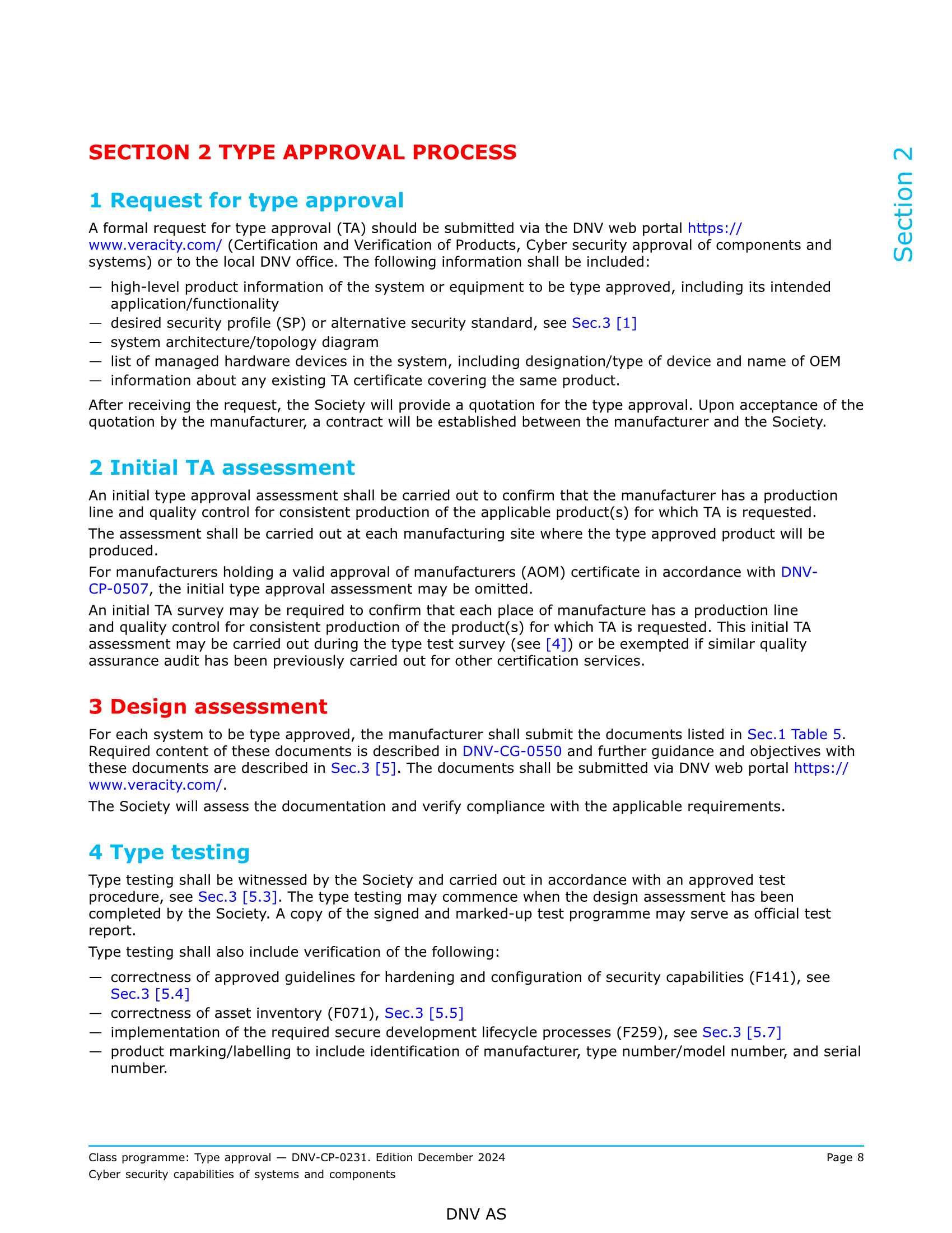 DNV-CP-0231 Cyber security capabilities of systems and components (2024) 系统和组件的_8.Png