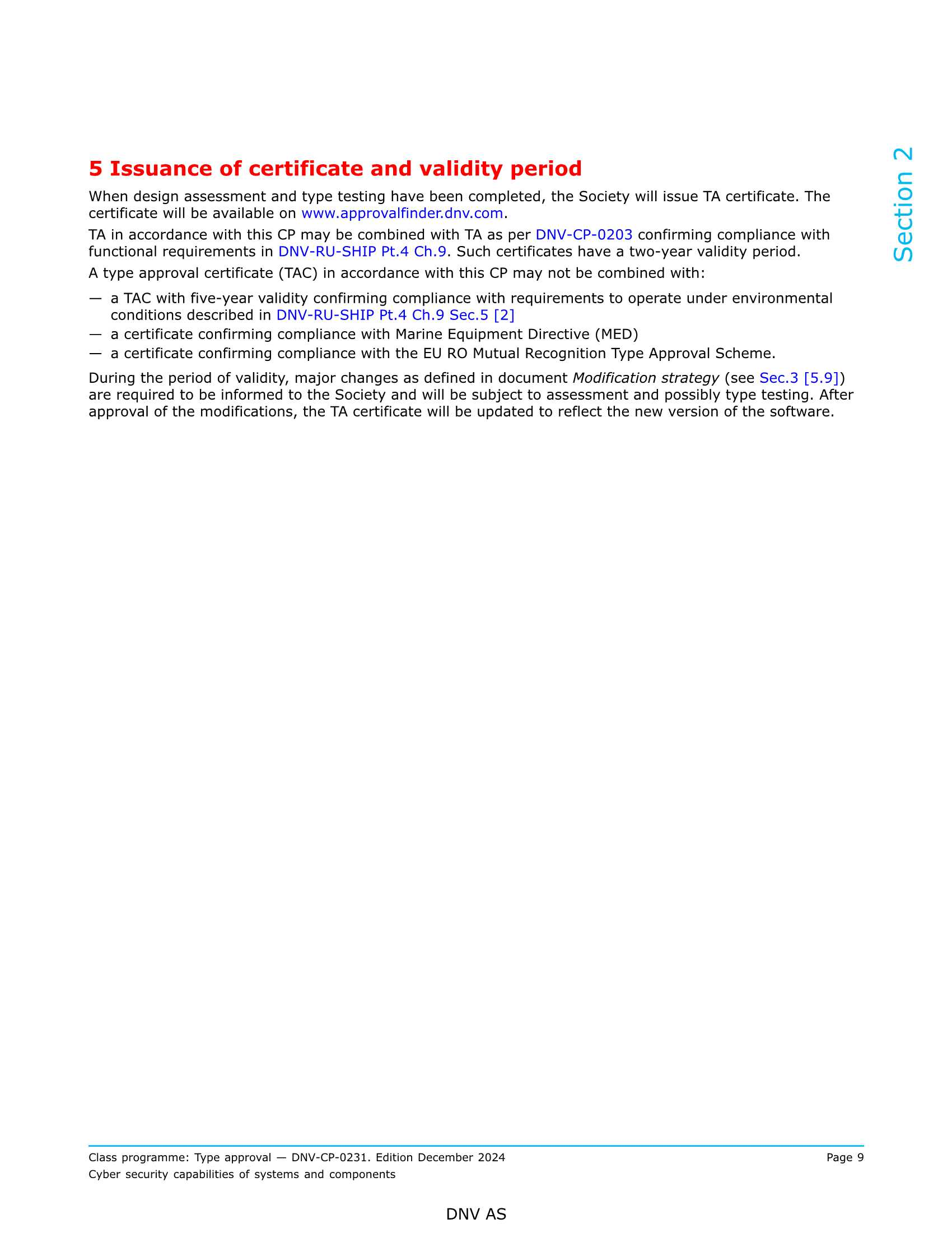 DNV-CP-0231 Cyber security capabilities of systems and components (2024) 系统和组件的_9.Png