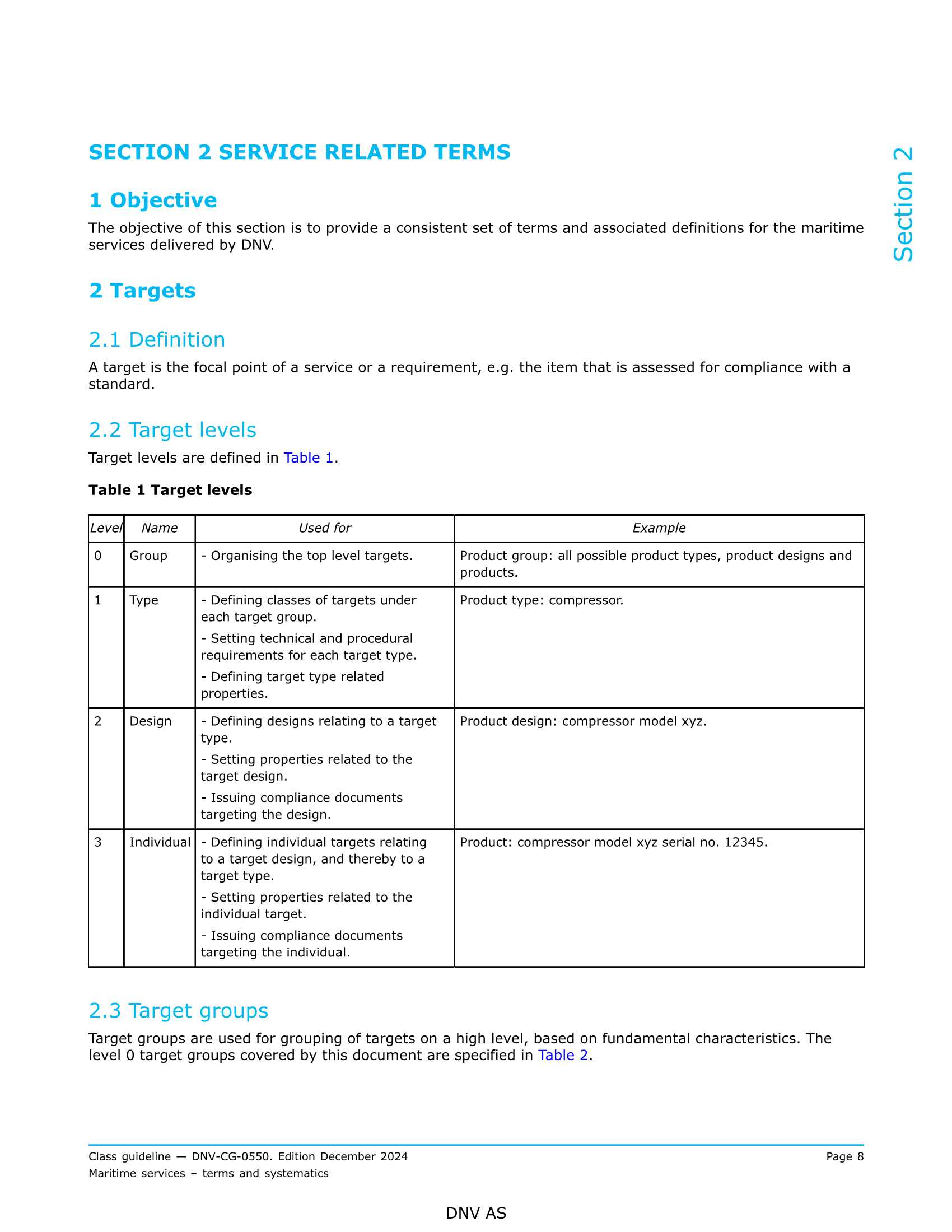 DNV-CG-0550 Maritime Services – Terms and Systematics (2024) 海事服务-术_8.Png