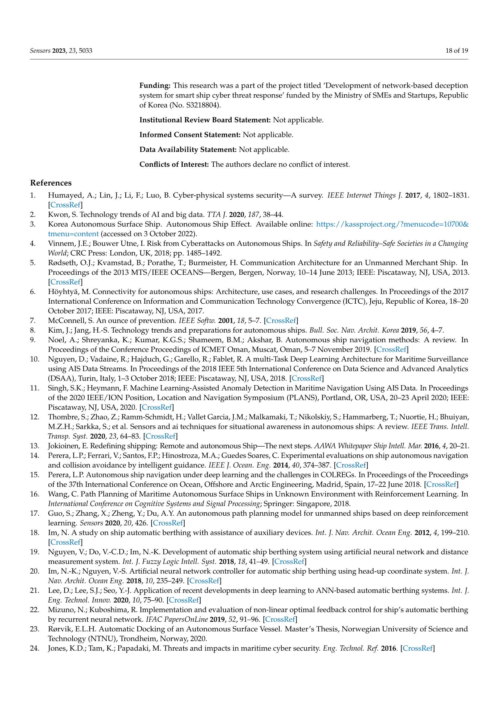 Formulating Cybersecurity Requirements for Autonomous Ships Using the SQUARE Methodology 使用SQUARE方法制定自主船舶的网络安全要求_18.Png