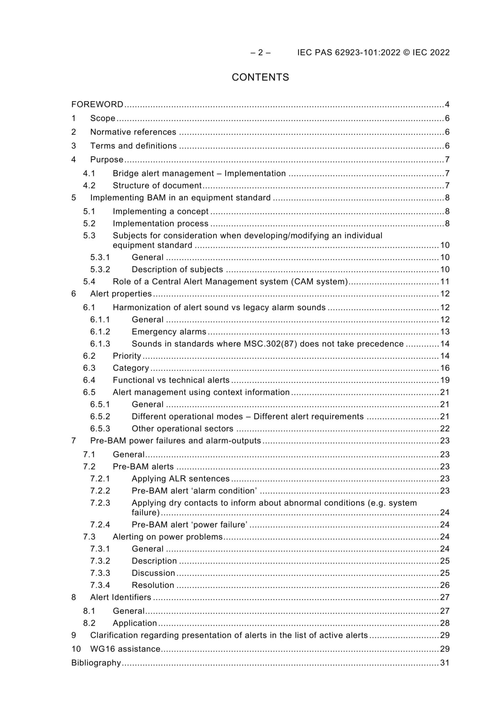 IEC PAS 62923-101(Ed1.0)(2022) Maritime Navigation and Radiocommunication Equipment and Systems – Bridge Alert Management - Part 101 Guideline on Implementa_4.Png