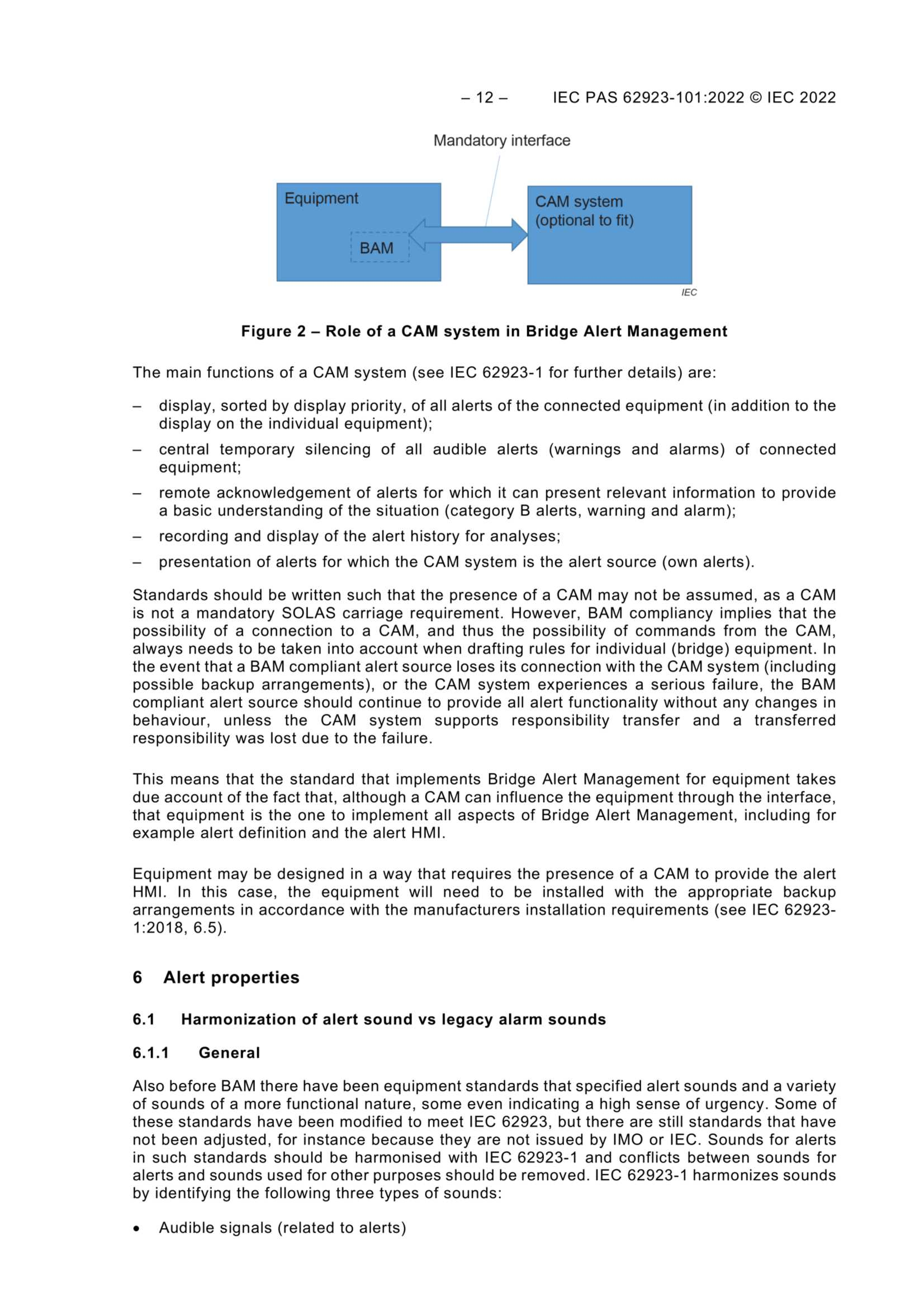IEC PAS 62923-101(Ed1.0)(2022) Maritime Navigation and Radiocommunication Equipment and Systems – Bridge Alert Management - Part 101 Guideline on Implementa_14.Png