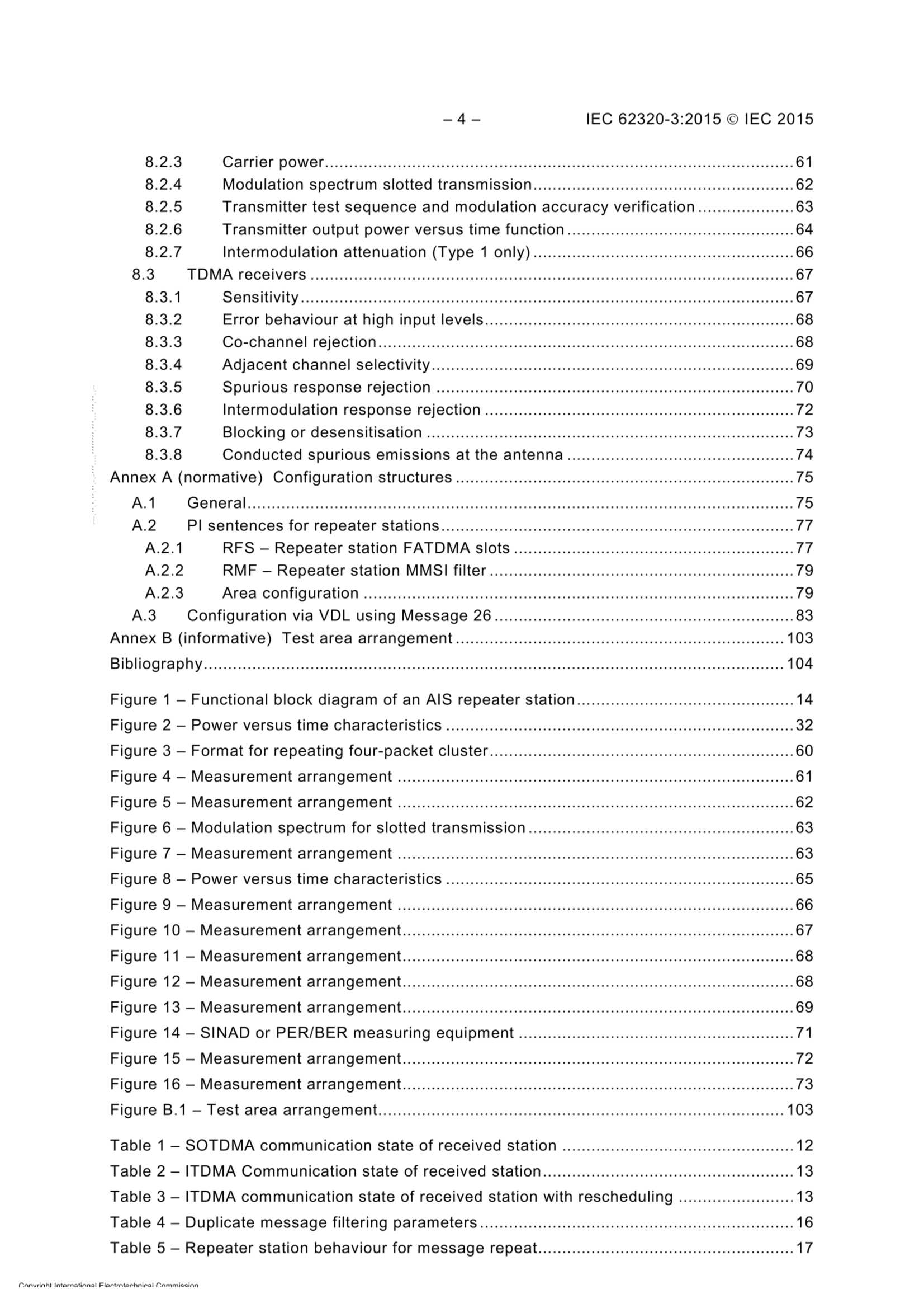 IEC 62320-3 (2015) Maritime Navigation and Radiocommunication Equipment and Systems – Automatic Identification System (AIS) – Part 3 Repeater Stations – Minimum Operational and Performance Requirements – Methods of Test_6.Png