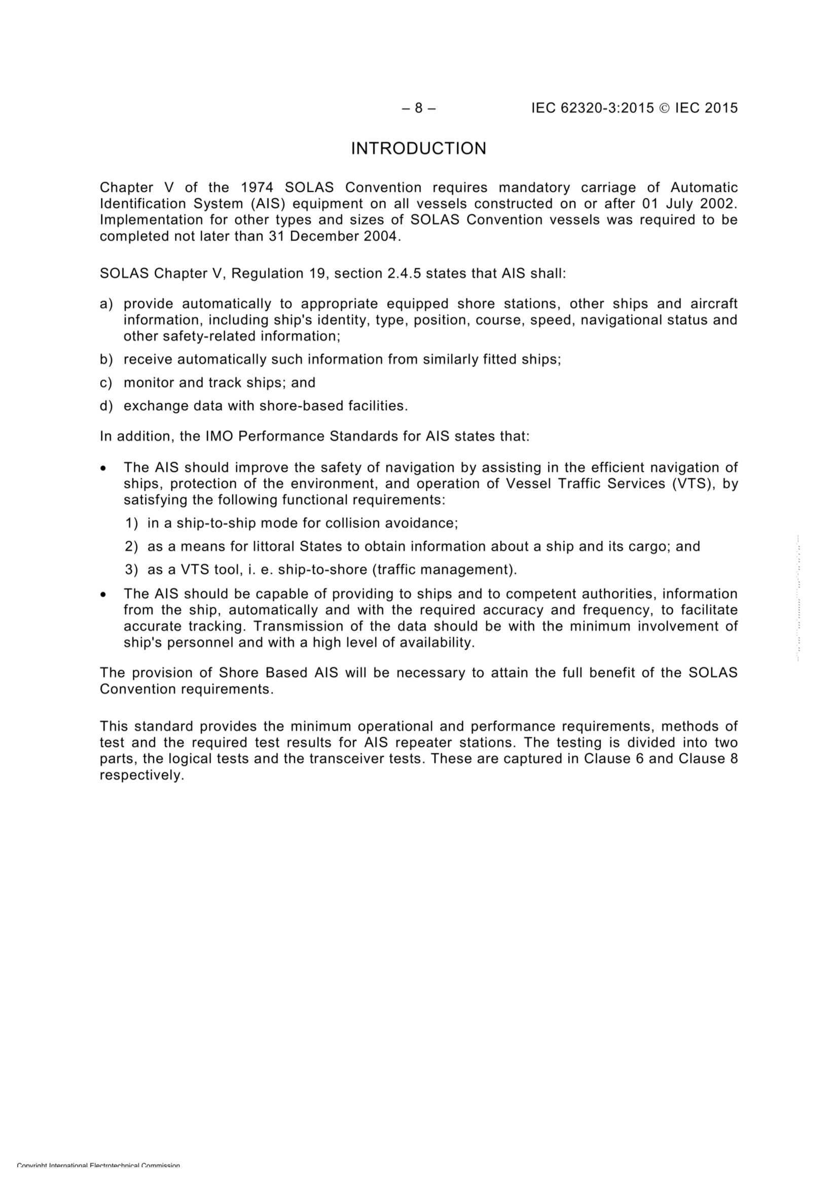 IEC 62320-3 (2015) Maritime Navigation and Radiocommunication Equipment and Systems – Automatic Identification System (AIS) – Part 3 Repeater Stations – Minimum Operational and Performance Requirements – Methods of Test_10.Png